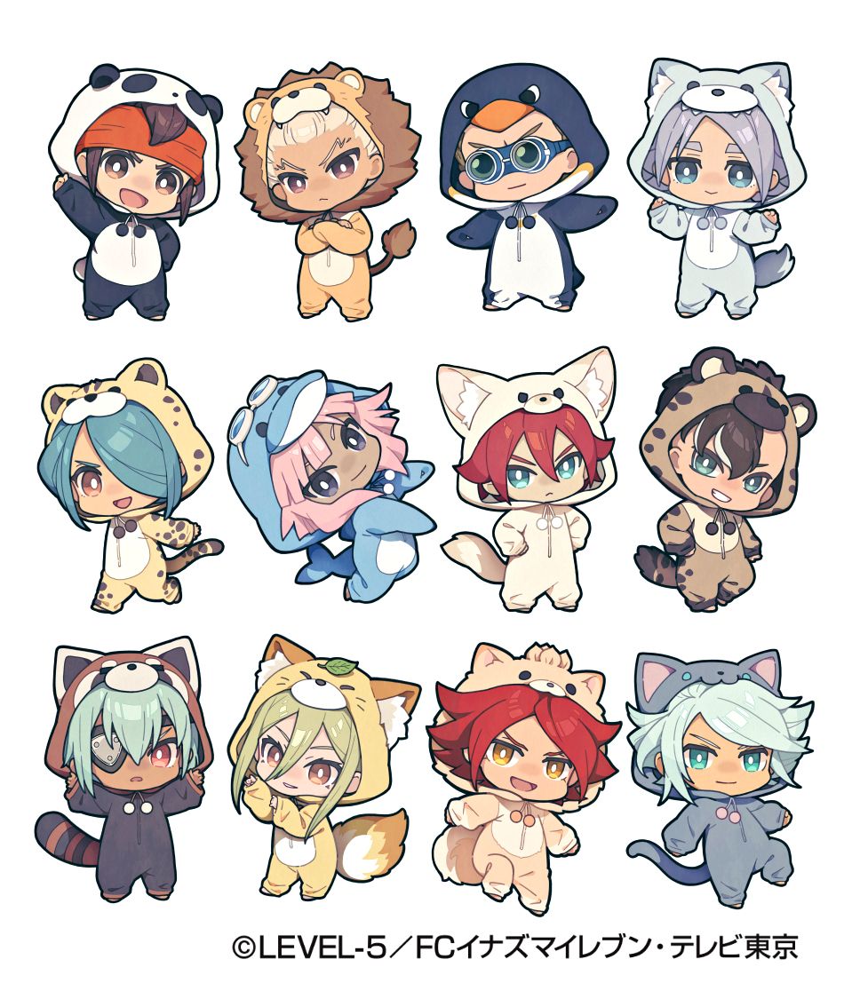 イナズマイレブン』くじメイト グッズイラスト