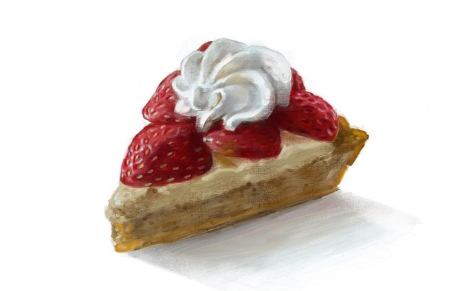 🗒

 今年も楽しみにしていたクリオロ（@criollo2016）のいちごのタルト 🍓

初めて見たバナナのケーキも美味しかった… ✴︎

#art #illustration #yummyfood #foodart #painting #ipad #food #foodillustration #sketch #イラスト #食べ物イラスト #フードイラスト #絵 #スケッチ #東京スイーツ巡り #東京カフェ散歩 #일러스트 #그림 #디저트 #스케치 #mai_foodart
#クリオロ #フルーツタルト #いちごのタルト #いちごスイーツ #criollo #patisserie #strawberrytart #딸기타르트　#딸기