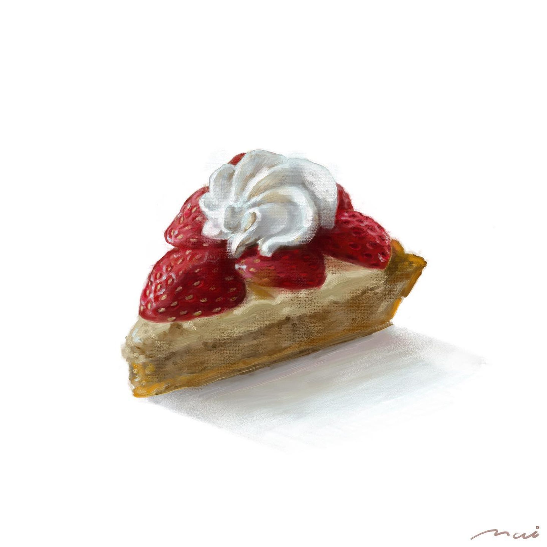 🗒

 今年も楽しみにしていたクリオロ（@criollo2016）のいちごのタルト 🍓

初めて見たバナナのケーキも美味しかった… ✴︎

#art #illustration #yummyfood #foodart #painting #ipad #food #foodillustration #sketch #イラスト #食べ物イラスト #フードイラスト #絵 #スケッチ #東京スイーツ巡り #東京カフェ散歩 #일러스트 #그림 #디저트 #스케치 #mai_foodart
#クリオロ #フルーツタルト #いちごのタルト #いちごスイーツ #criollo #patisserie #strawberrytart #딸기타르트　#딸기-1
