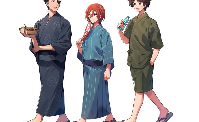 アストロ3人立ち絵