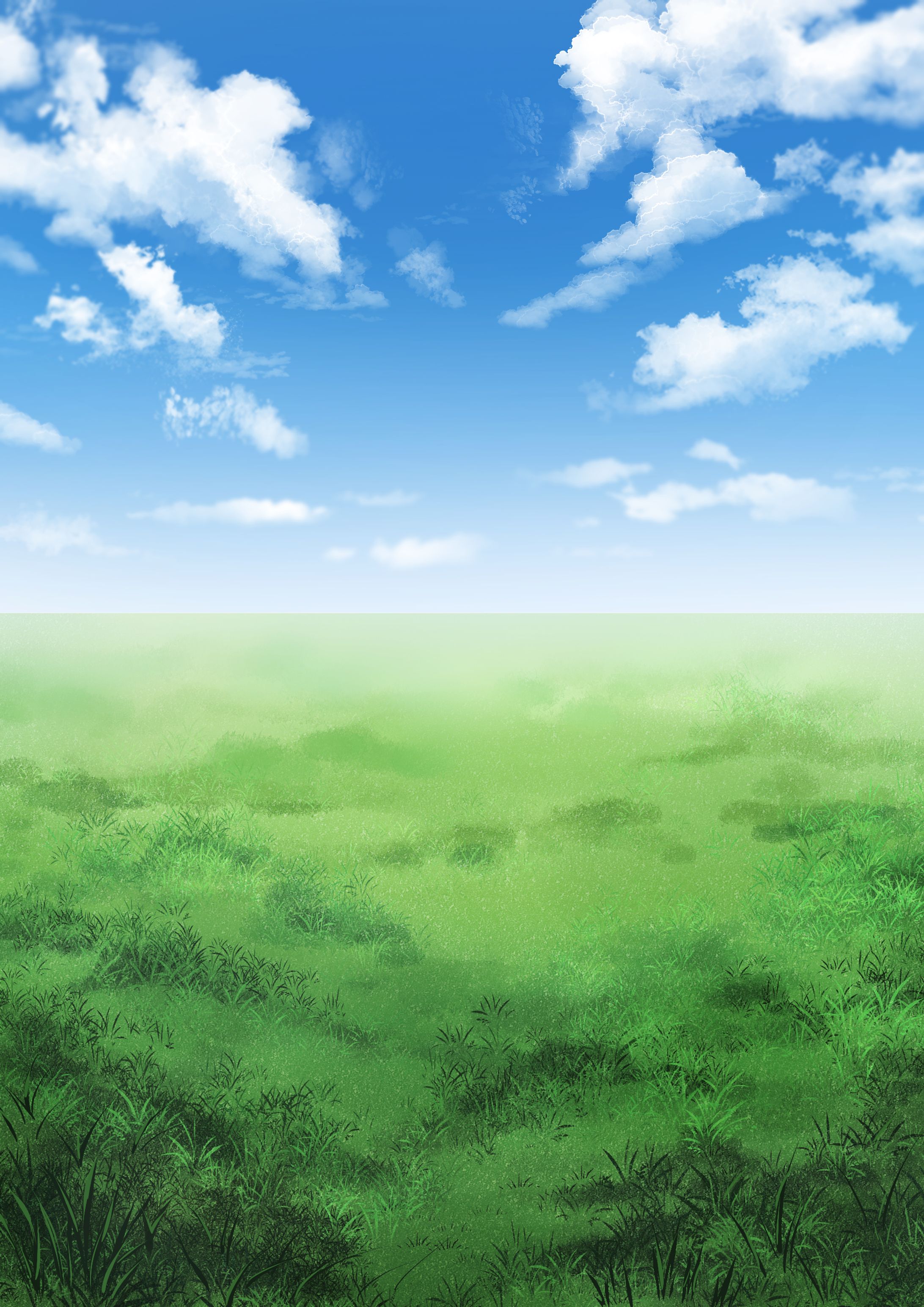 背景　「草原」-1