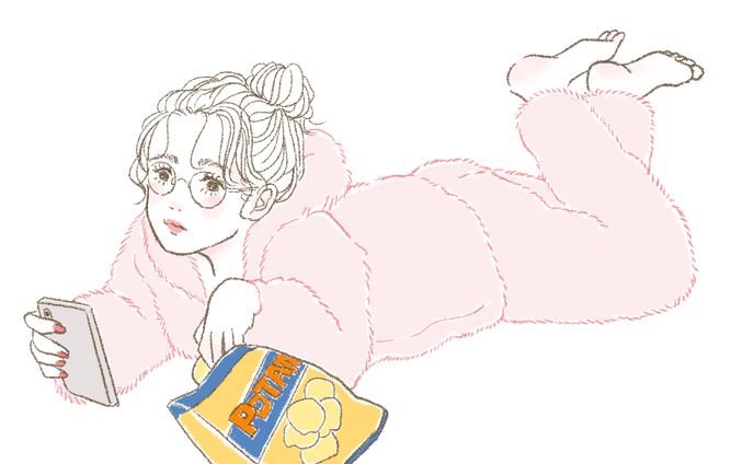 「Nailie」メルマガイラスト