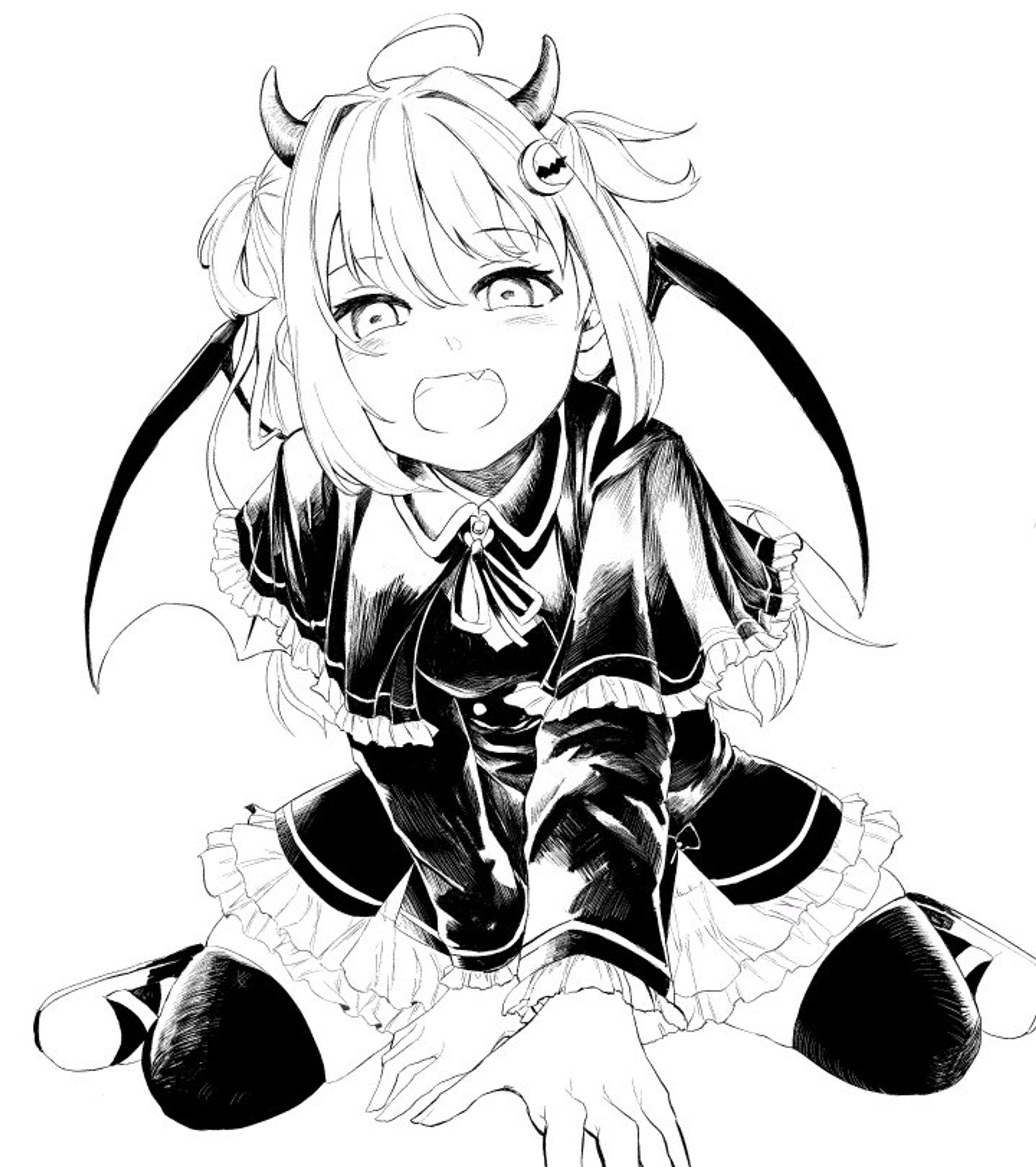 二次創作(モノクロ)-1