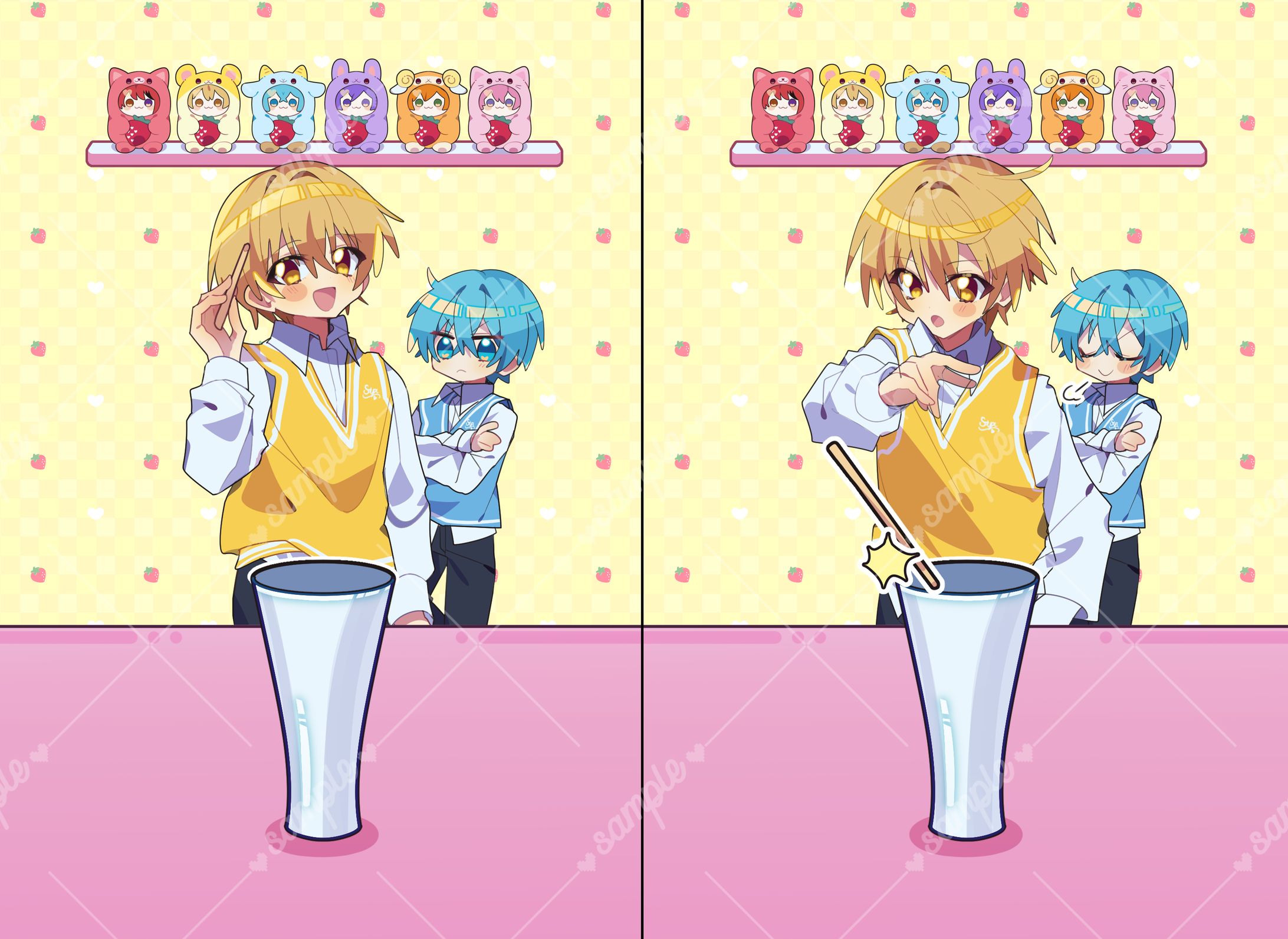 【お仕事】すとぷり様ショート動画【アニメ】恥ずかしくなる絶対行動ゲーム より-1