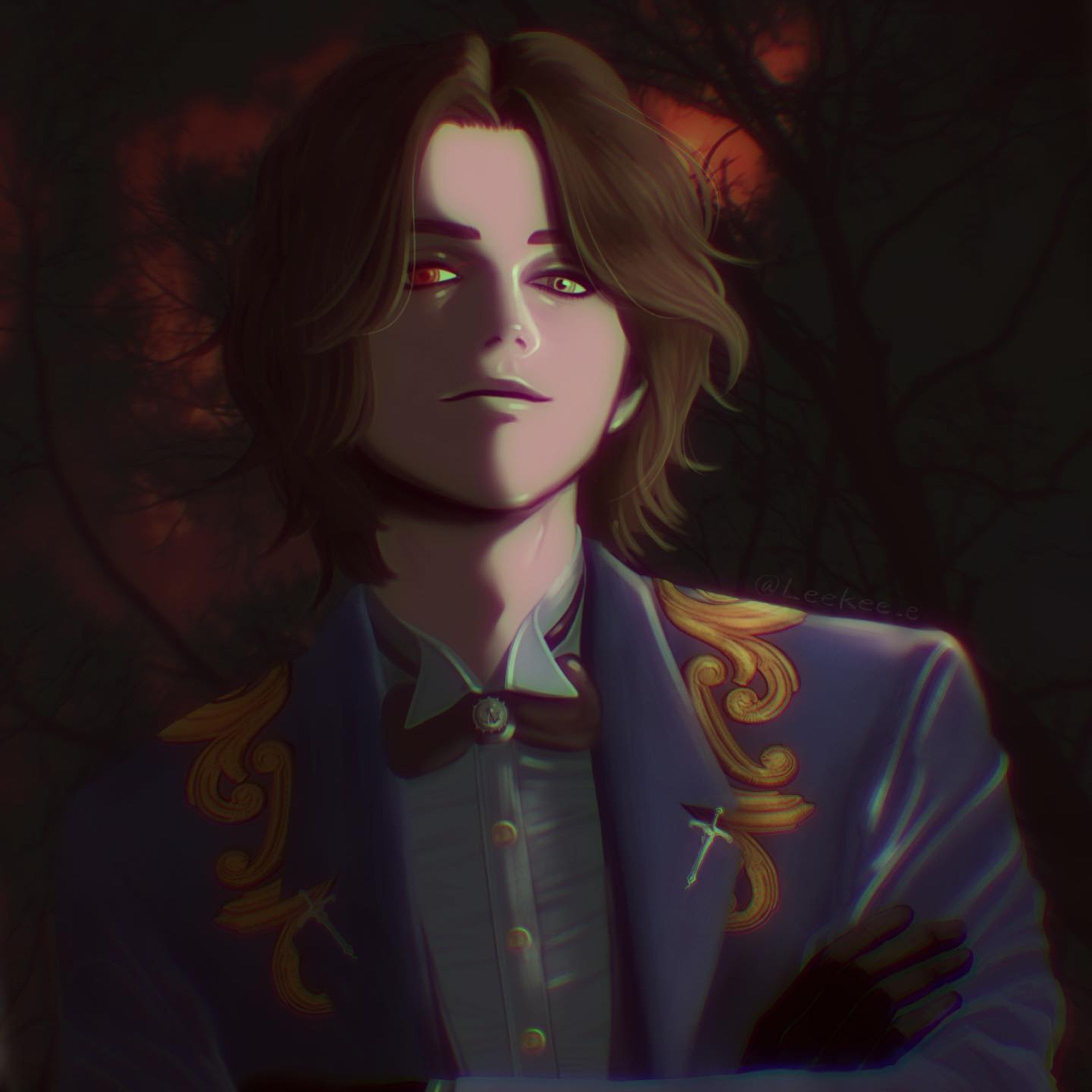 #timeprincessfanart #fanart #illustration #vampire #ファンアート #イラスト #吸血鬼-1