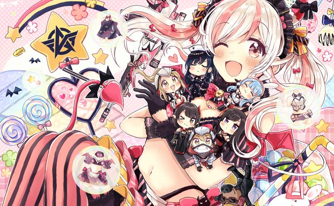 イラスト一般、vtuberコラボイベント