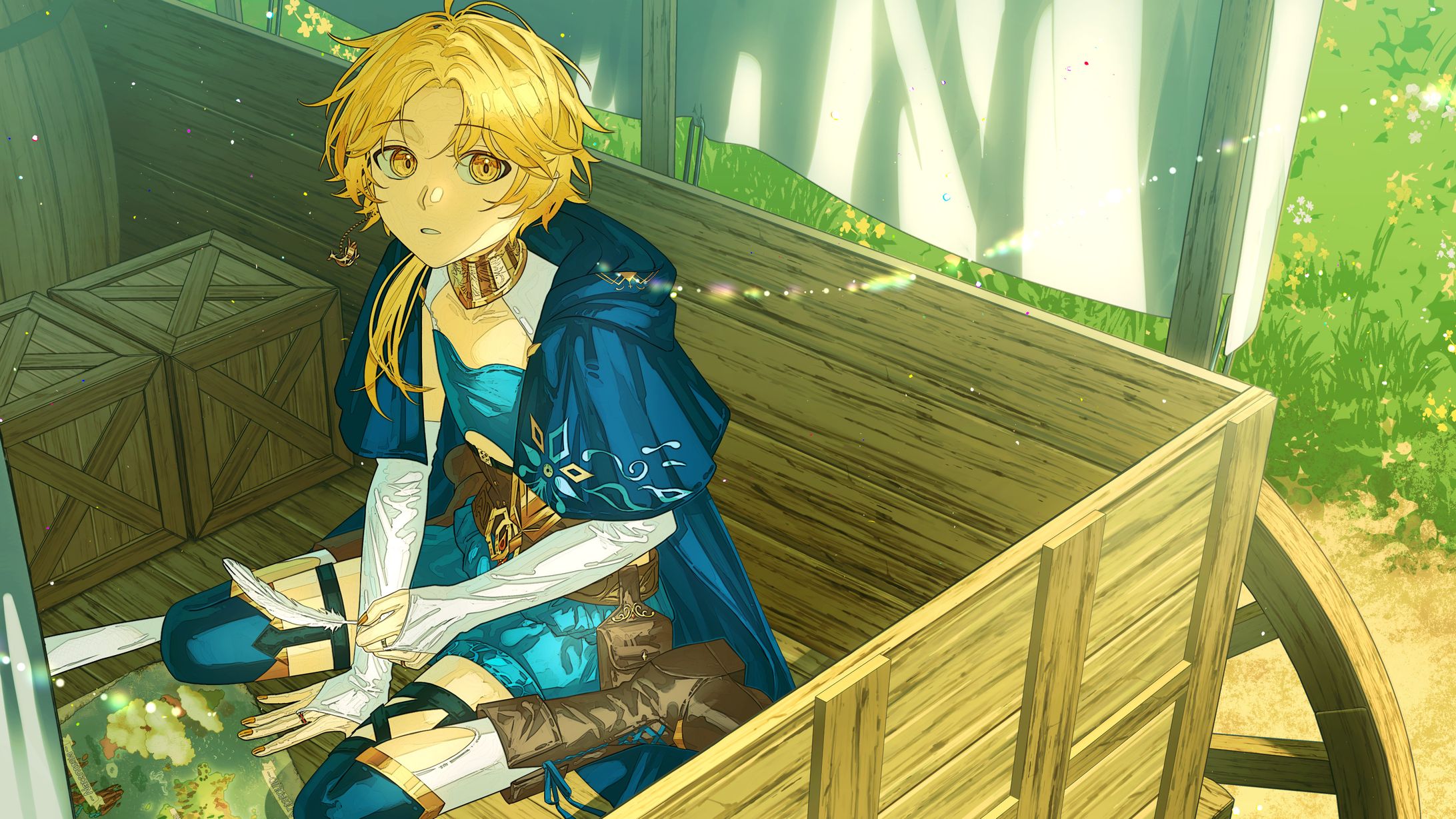 ネモ・テルミナス様「巡る猫とペシエ」MVイラスト-1