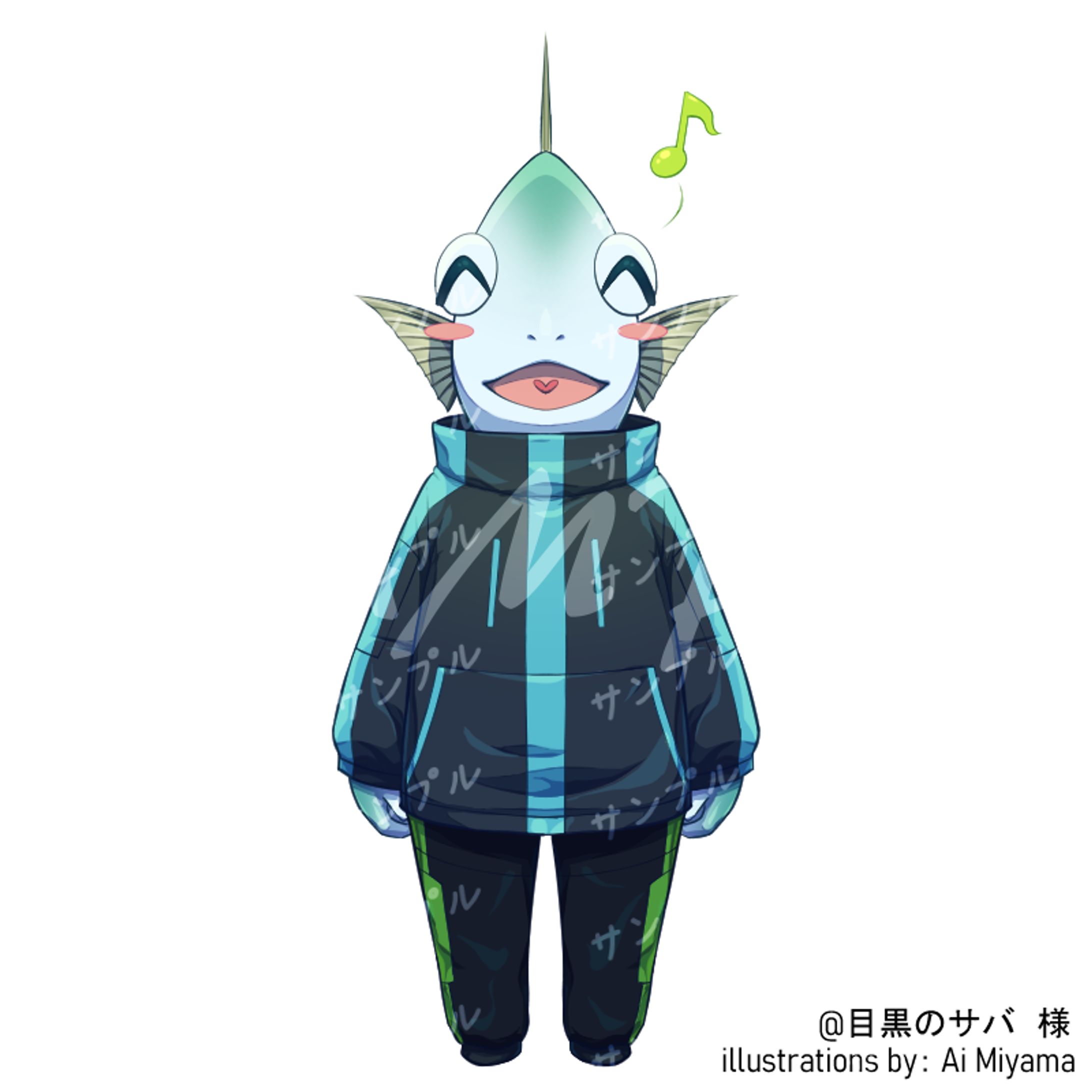 サバさん立ち絵