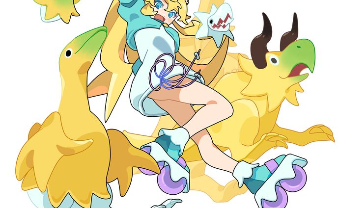 自主制作イラスト「ラカ」