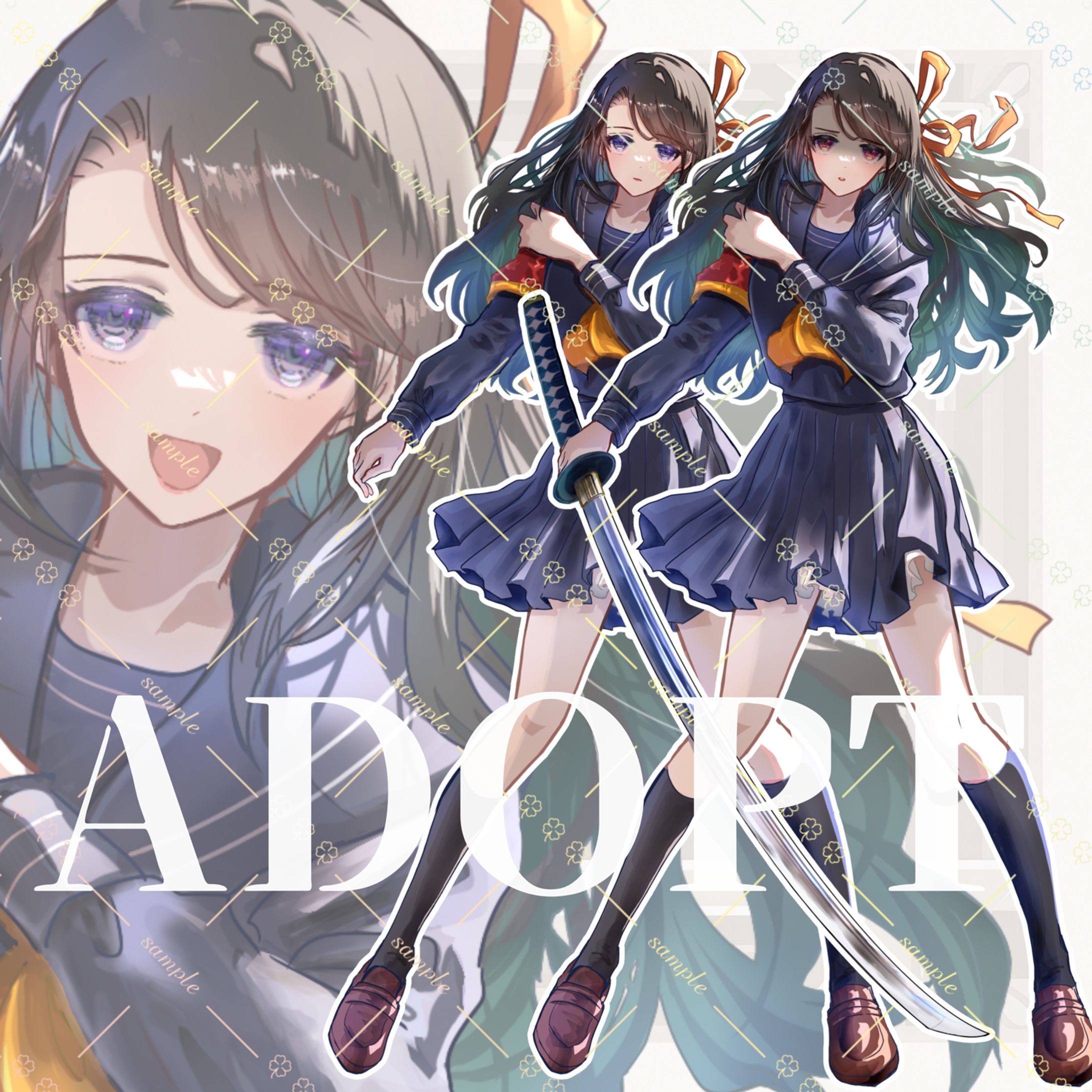 【キャラ販売】立ち絵(刀差分)-1