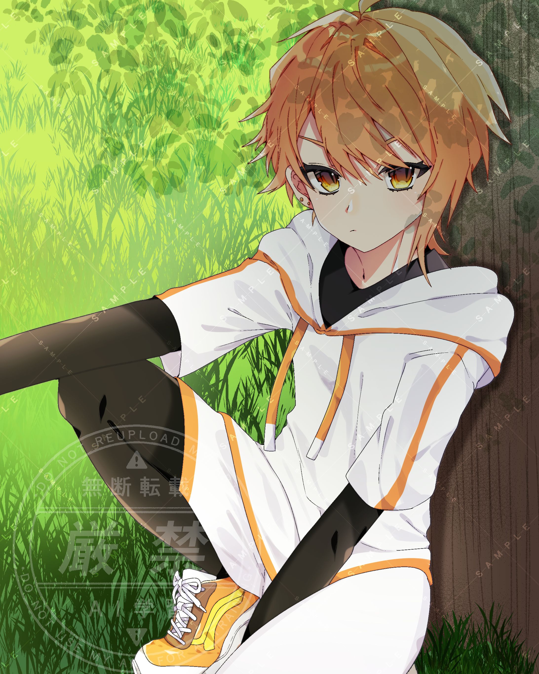 全身絵　男性-1