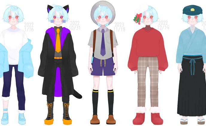 雪桜星音 衣装