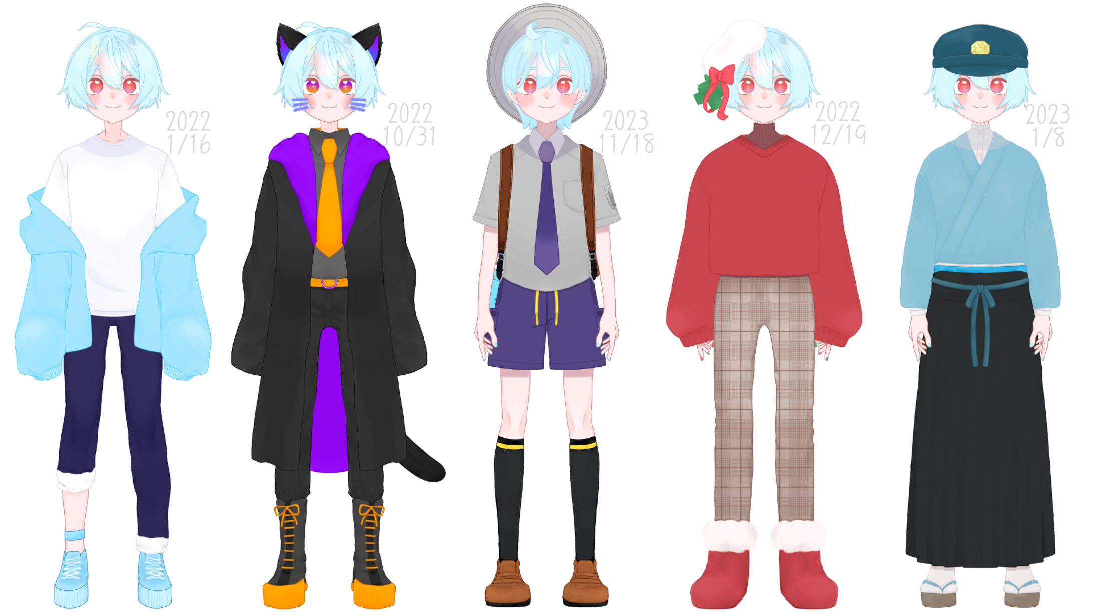 雪桜星音 衣装-1