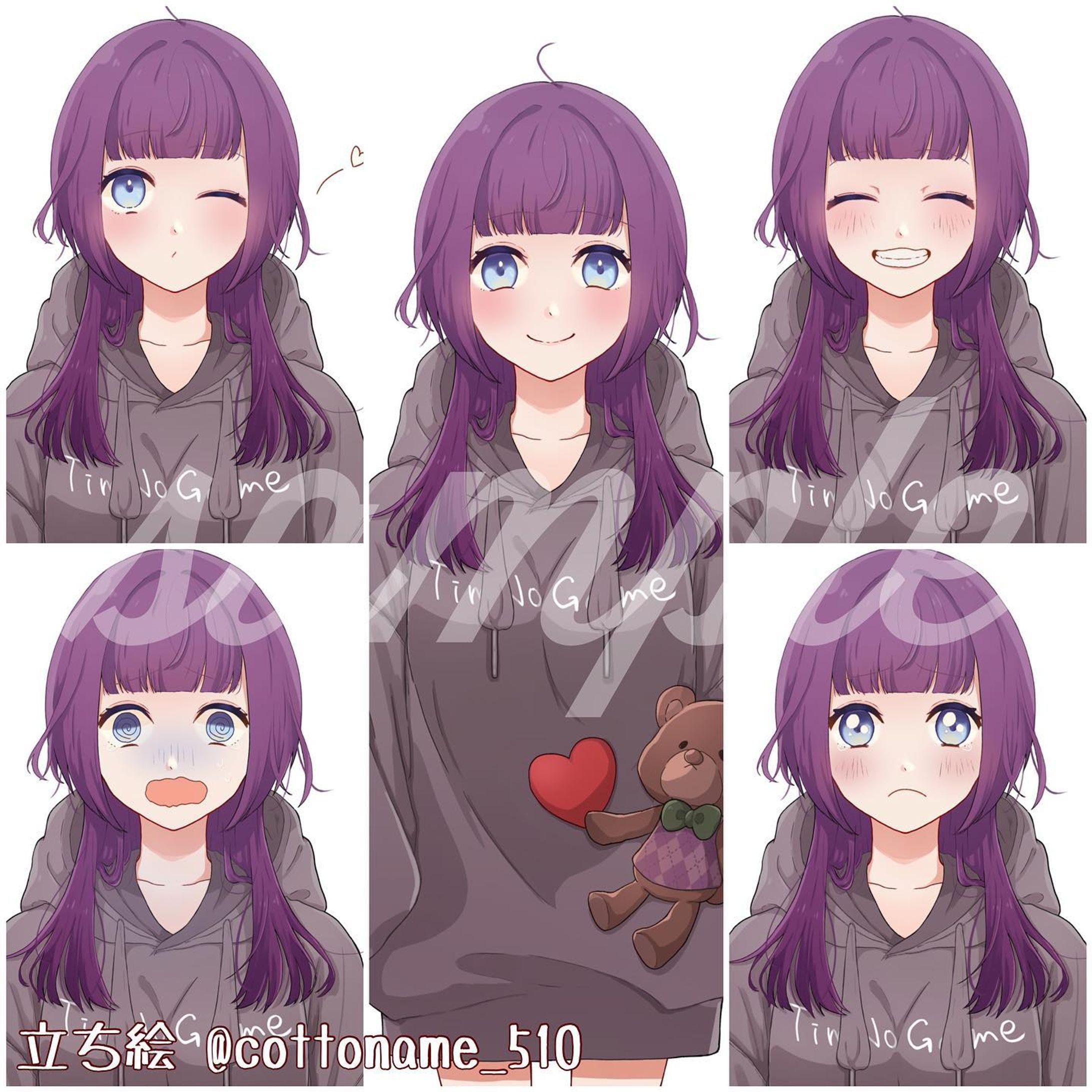 てぃむさんの立ち絵＆SDイラスト-1