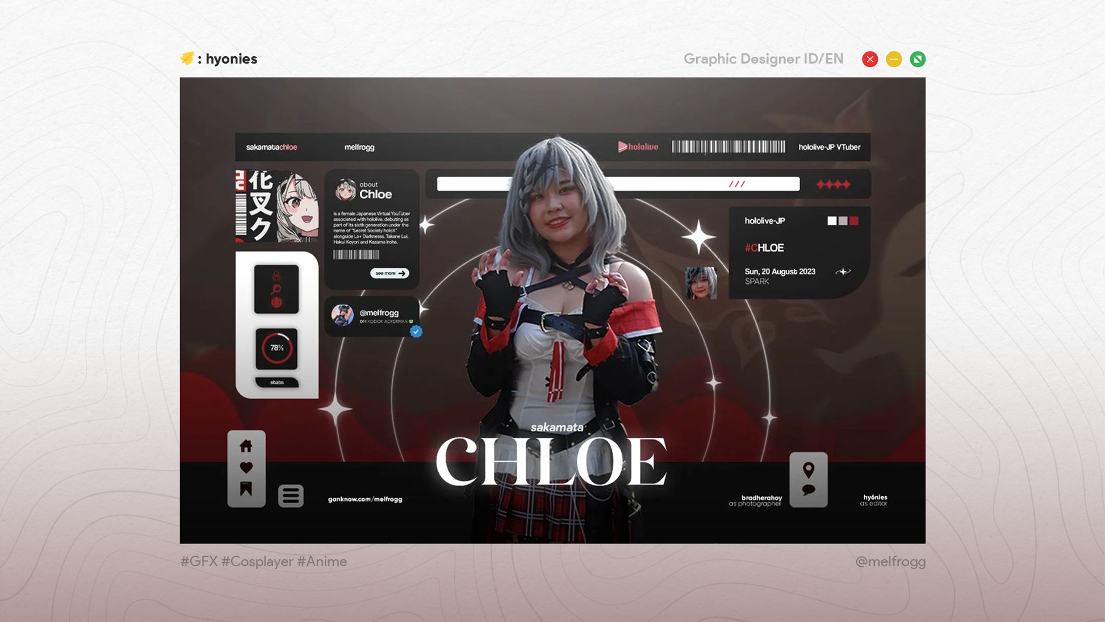 【Cosplayer】Sakamata Chloe - Hololive JP VTuber-1