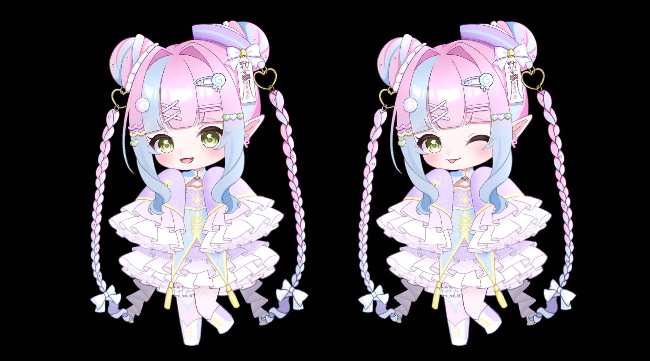 鈴音べる様  季節SDイラスト-1