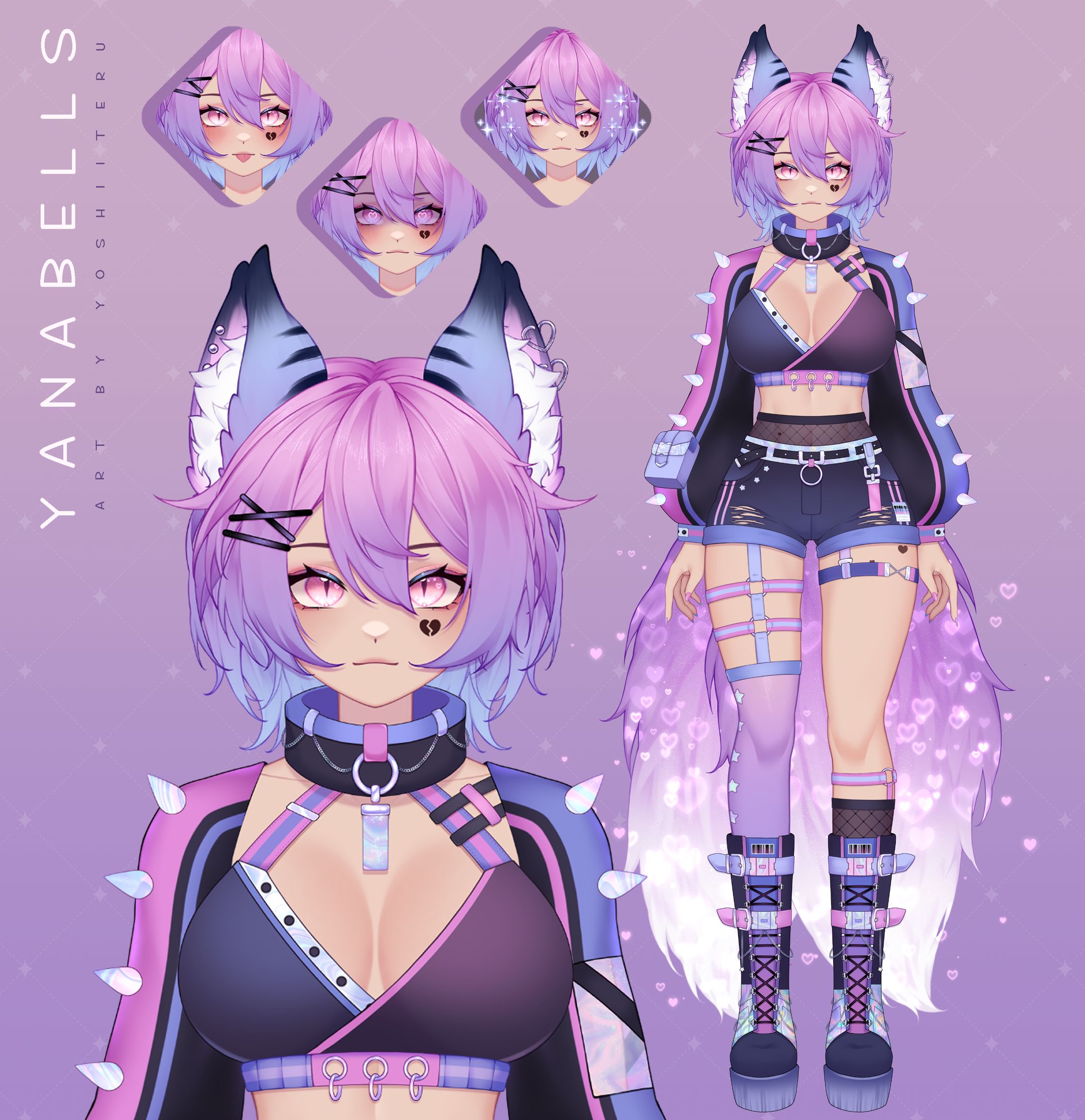 Yanabells Live2d model artwork-1
