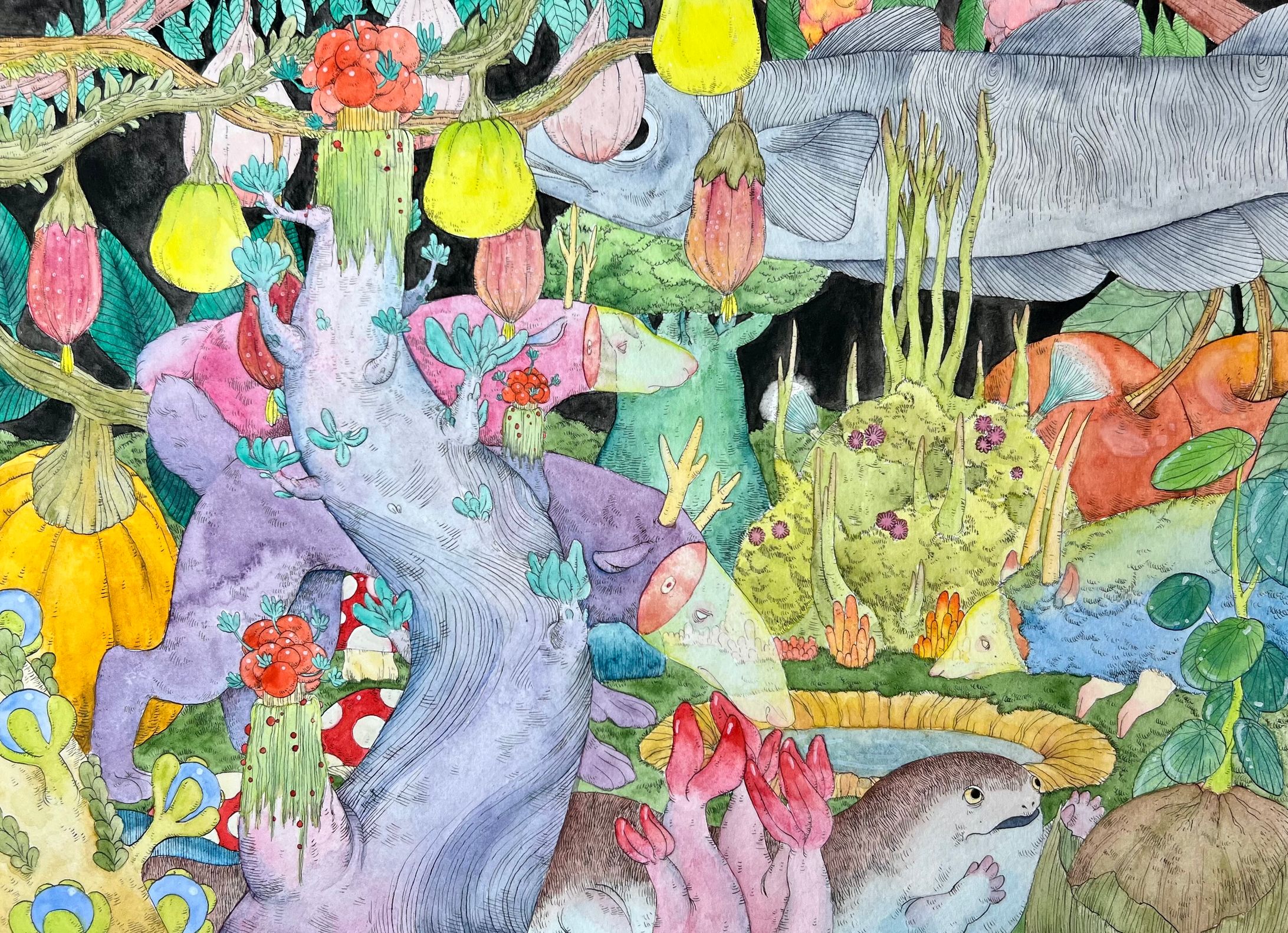 夢の生き物たち-1