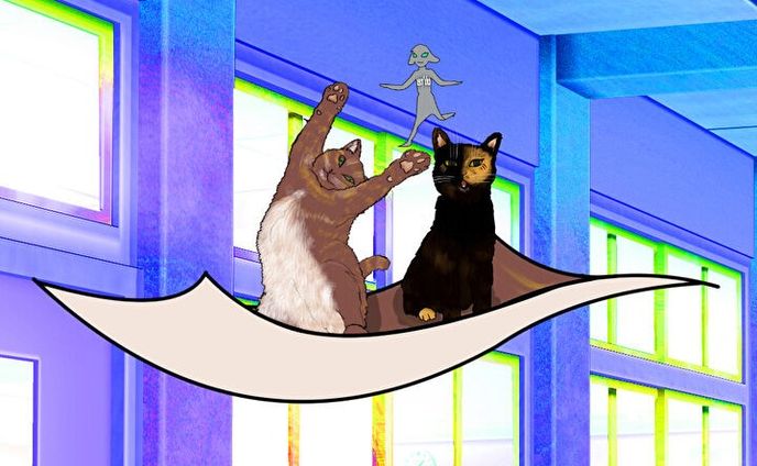 523.20230516☆：泰市の回：さんたかーぺっと https://note.com/mk0war888/n/nfaa0c414209d 
投稿しました。バースセイバー711号室記録帳BBSにて毎晩連載中の #小説 を　#note　マガジン「711号室」にて公開しています。

#暗夜迷宮　日記、
大規模怪異発生日記２２更新しました。
https://note.com/mk0war888/n/n8acbb68315f5
スキ・フォロ・シェアしてくださると、うちのこがランダムでお礼を申しますので是非♡ 
話中の万禮一家は、
メンバーシップ「夢了の皿」会員の万禮様のオリジナル・キャラクターで
設定その他は会員様御本人と話し合っております。
（７１１号室出演者≒メンバーシップ会員様は常時募集中です♡）

万禮様の偶さか日記１５も併せてお読みいただくと解像度とエモさが跳満です。
https://note.com/la_show_mon/n/nff4116c7a8a5

#ごりごりごりっと芯減らし訓練　は、本日の７１１号室の挿絵、サンタカーペット。裏表（お腹と背中）が分かり易いのがサンタだったのでサンタのカラーリングにしましたと京斉店長談。泰市はちょっと分かりにくいですからね。背景はクリスタの素材。
#一次創作 #digitalillustration #originalcharacter　#ARTISUL #clipstudiopaintpro
@note_ig_official