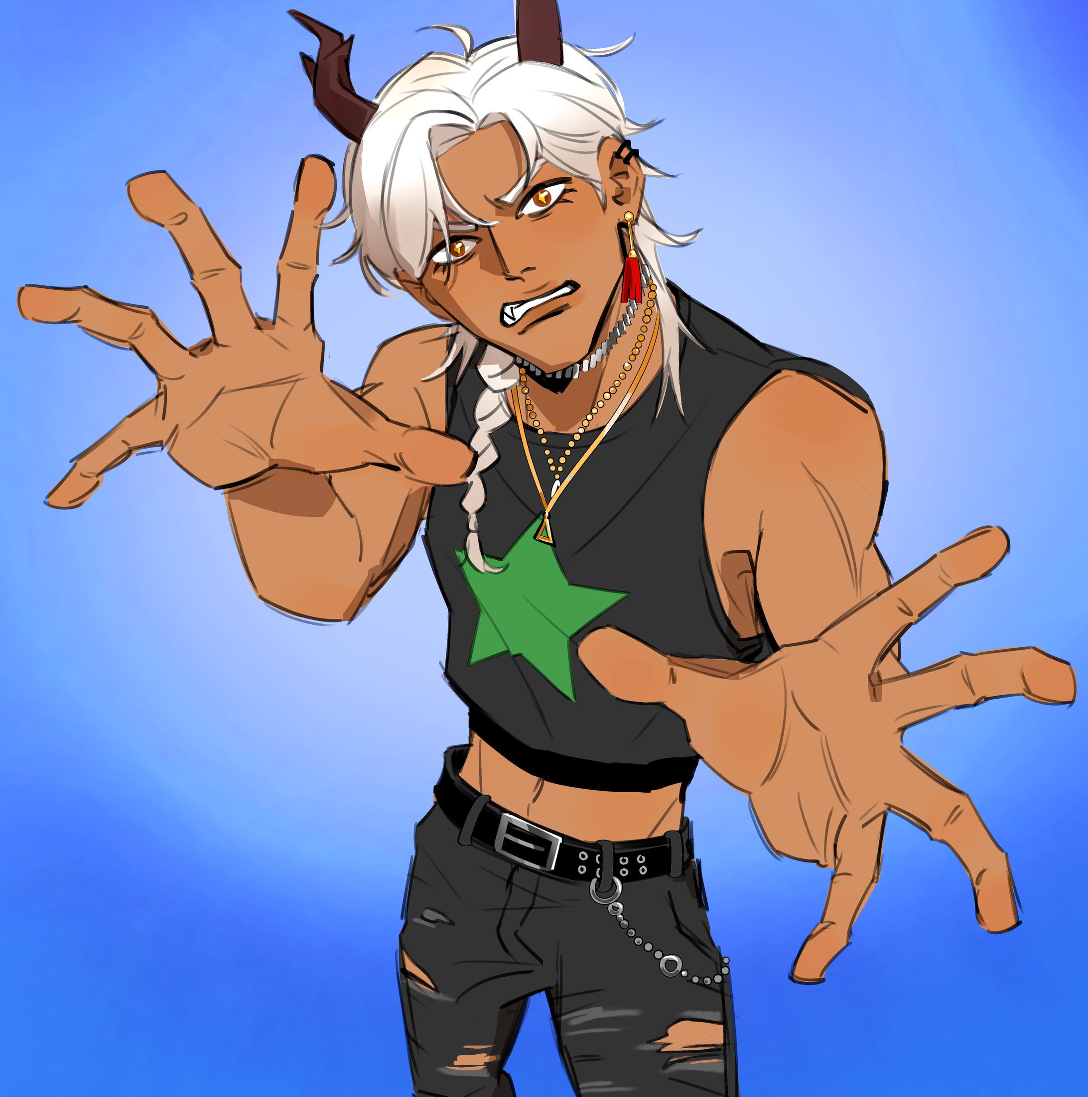 Colored sketch commission-1