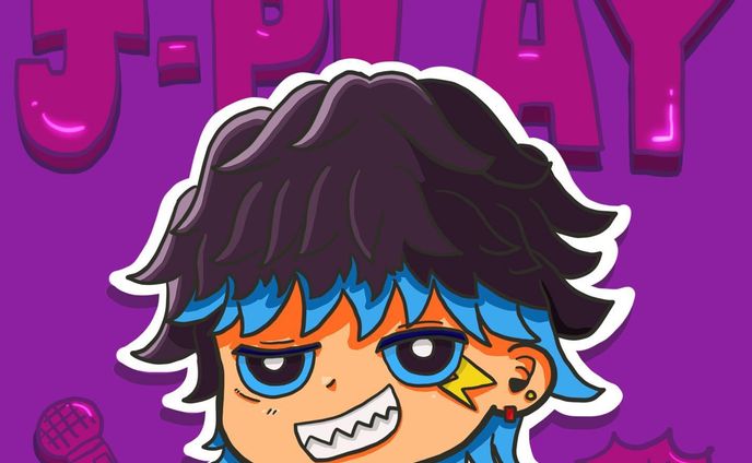 🔯ラッパーのJ-PLAYさま
(https://twitter.com/j_play_com?s=21)の
キャラクターデザイン及びイラストを
制作させていただきました！⚡️💜💖
⁡
#イラスト #ラッパー #rapper #wrapper #illustration 
#キャラクターデザイン #オリジナル #originalcharacter