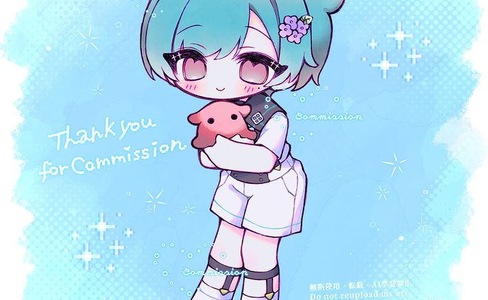 四葩すい様 生誕グッズイラスト