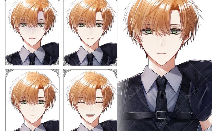 【ご依頼】alpha様アイコン＋表情差分