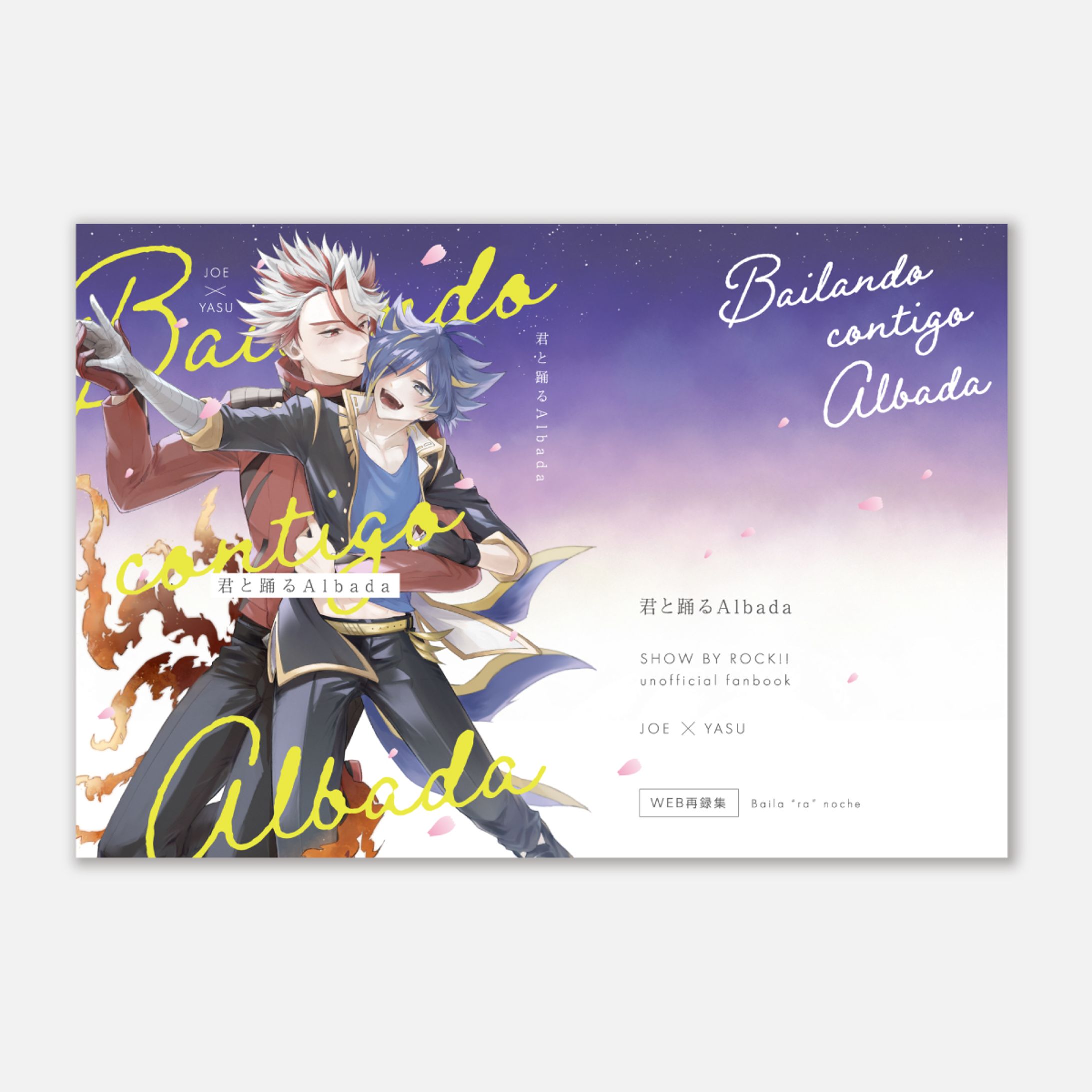 Baila “ra” noche様表紙デザイン-1