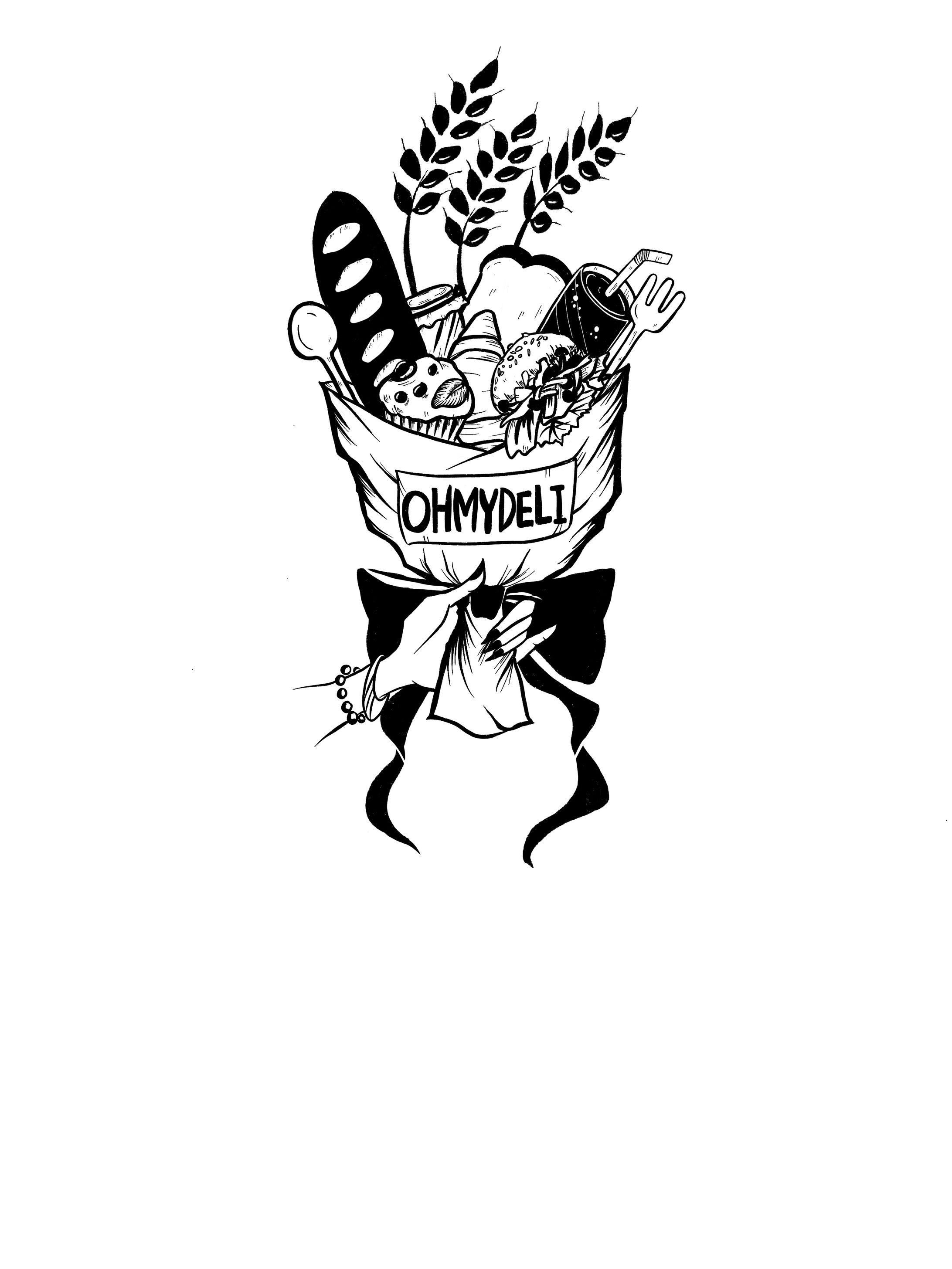 パン屋さんのロゴイラスト-1