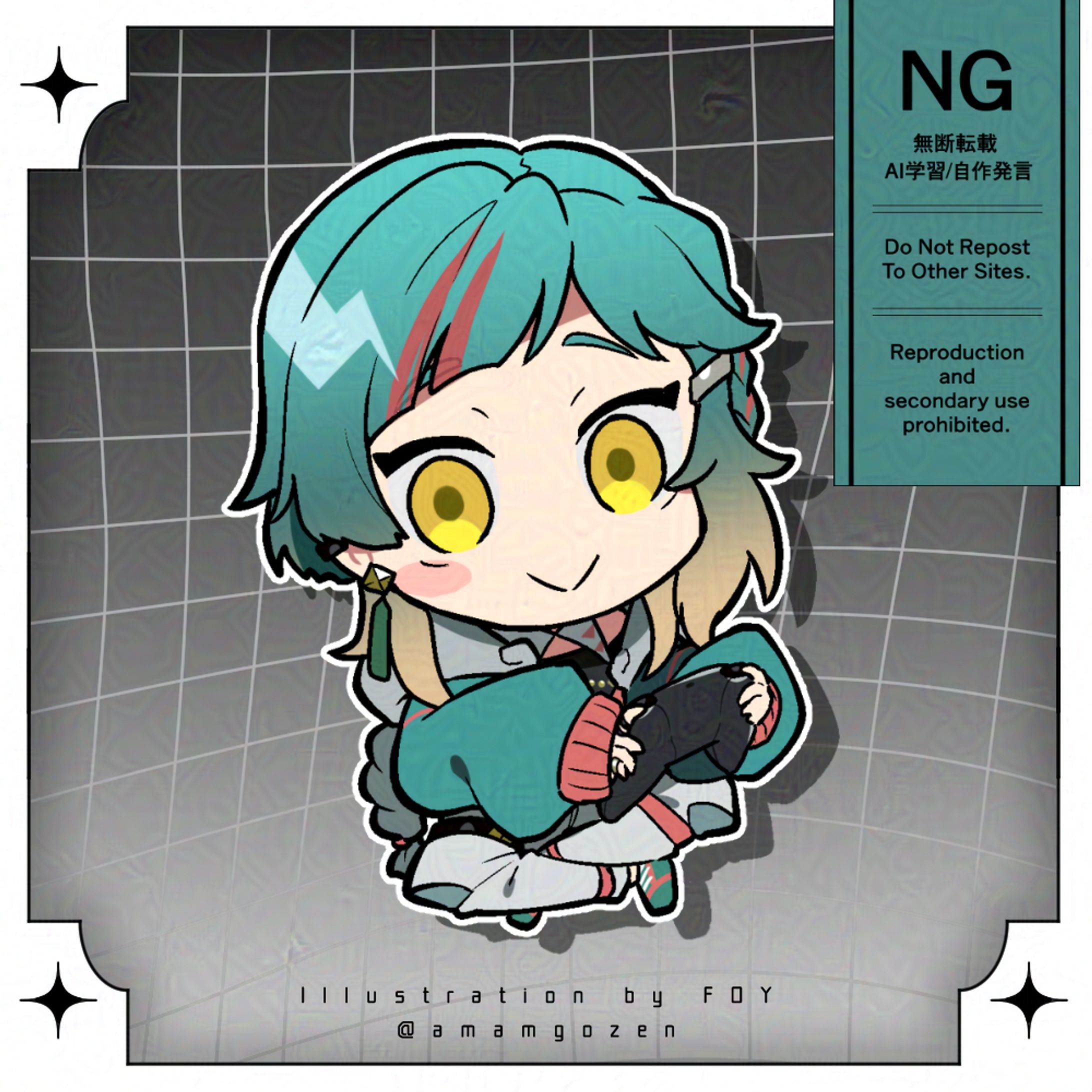 Vtuber-真歩まぽーSD-1