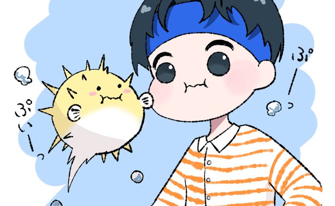 ミニキャラとはりせんぼん