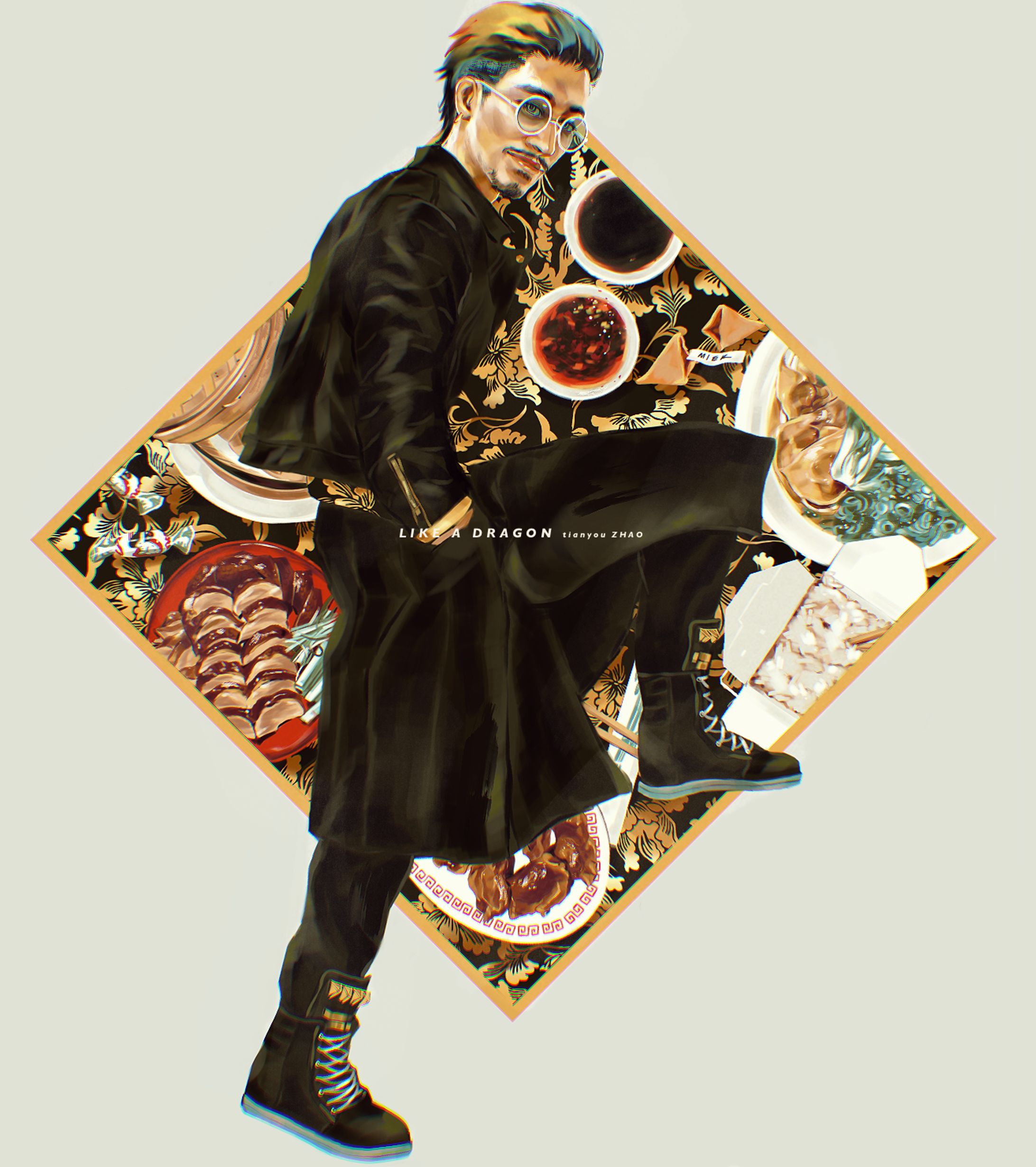 【Print】 Ryu Ga Gotoku | Characters -1
