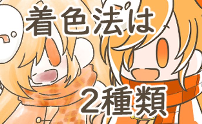着色法