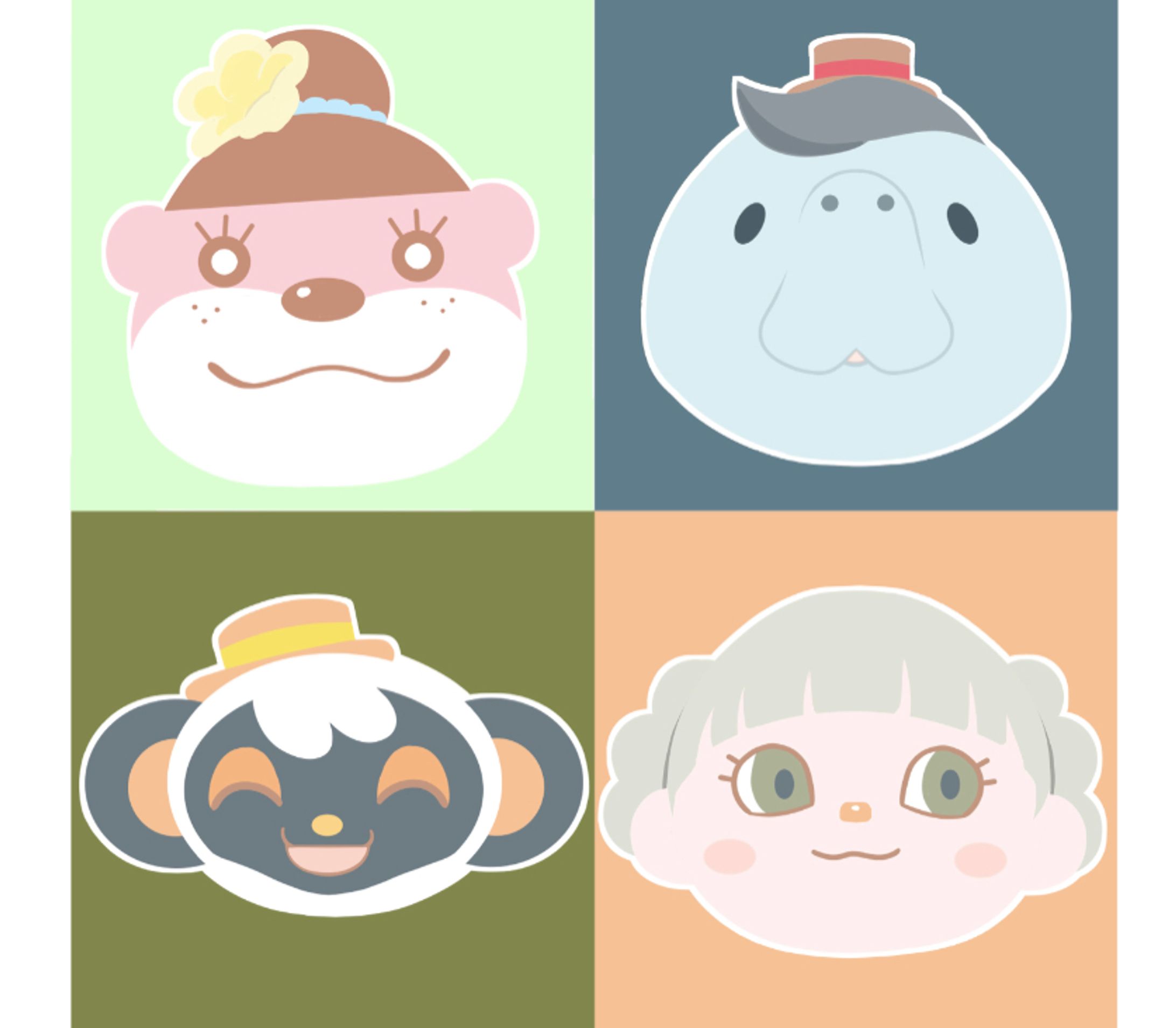 【イラスト】あつまれどうぶつの森-1