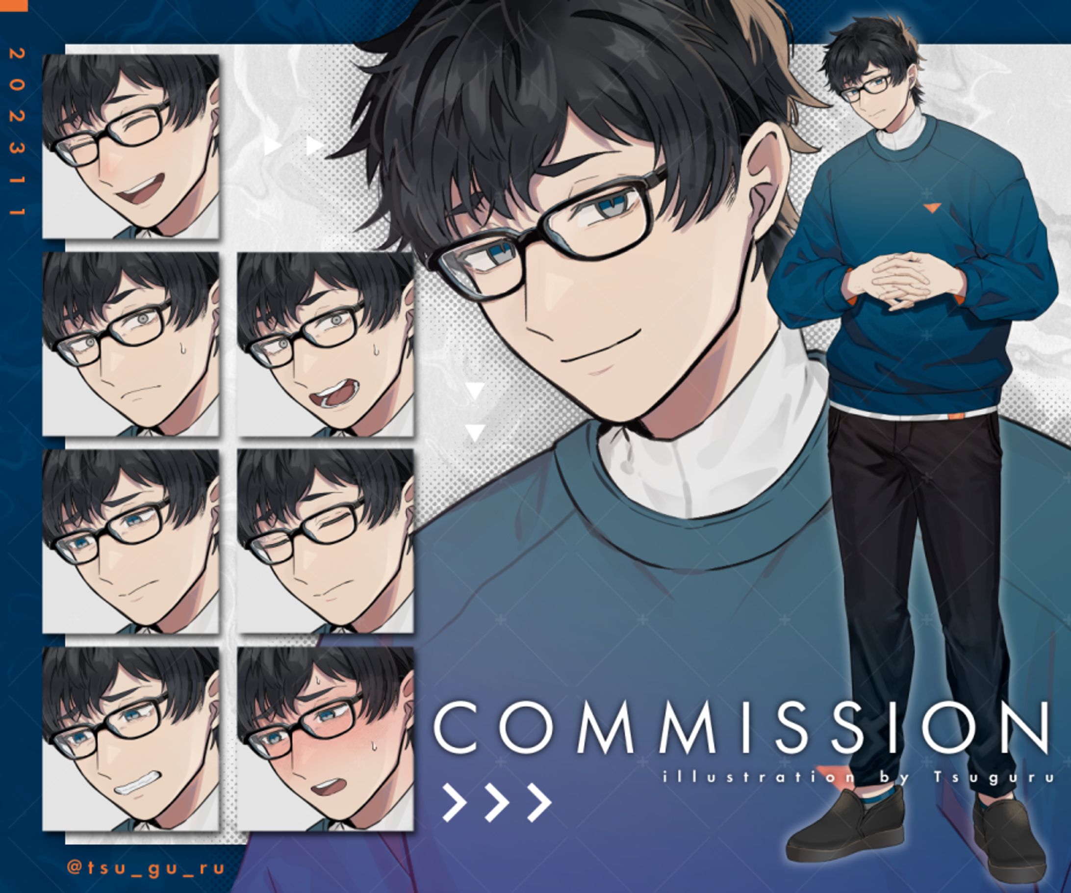 【依頼】TRPG用全身イラスト-1