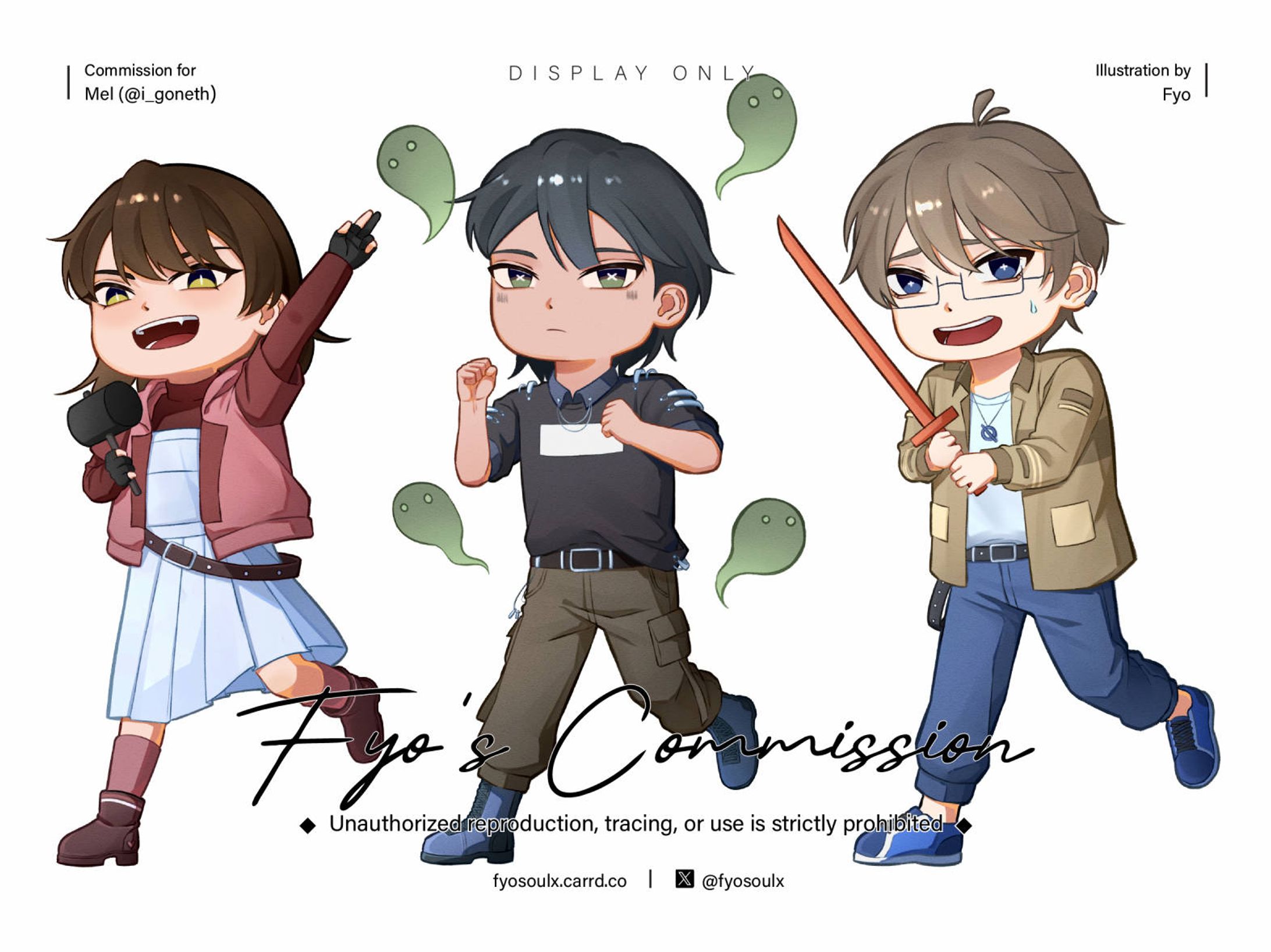 CMS┃Mel's full body illustration (Chibi)-1