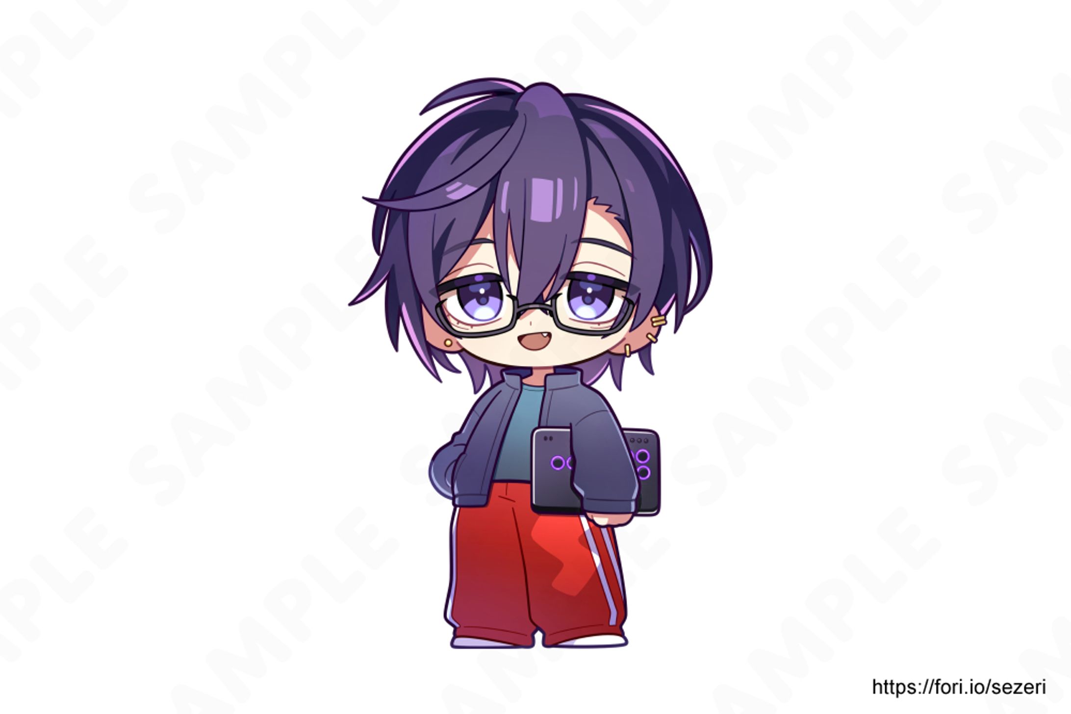 SDキャライラスト（2024年8月）-1