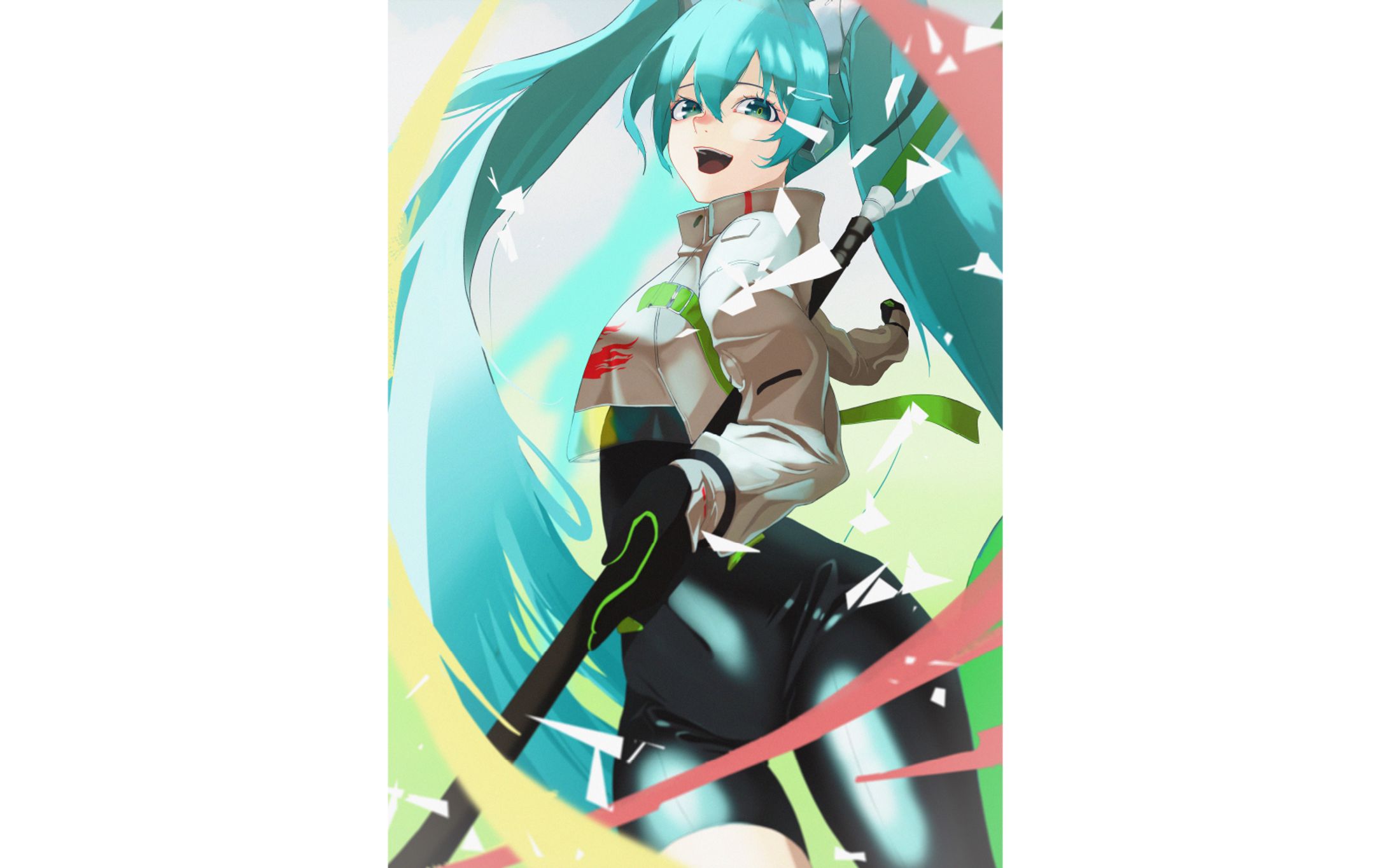 【初音ミクFA】レーシングミク-1