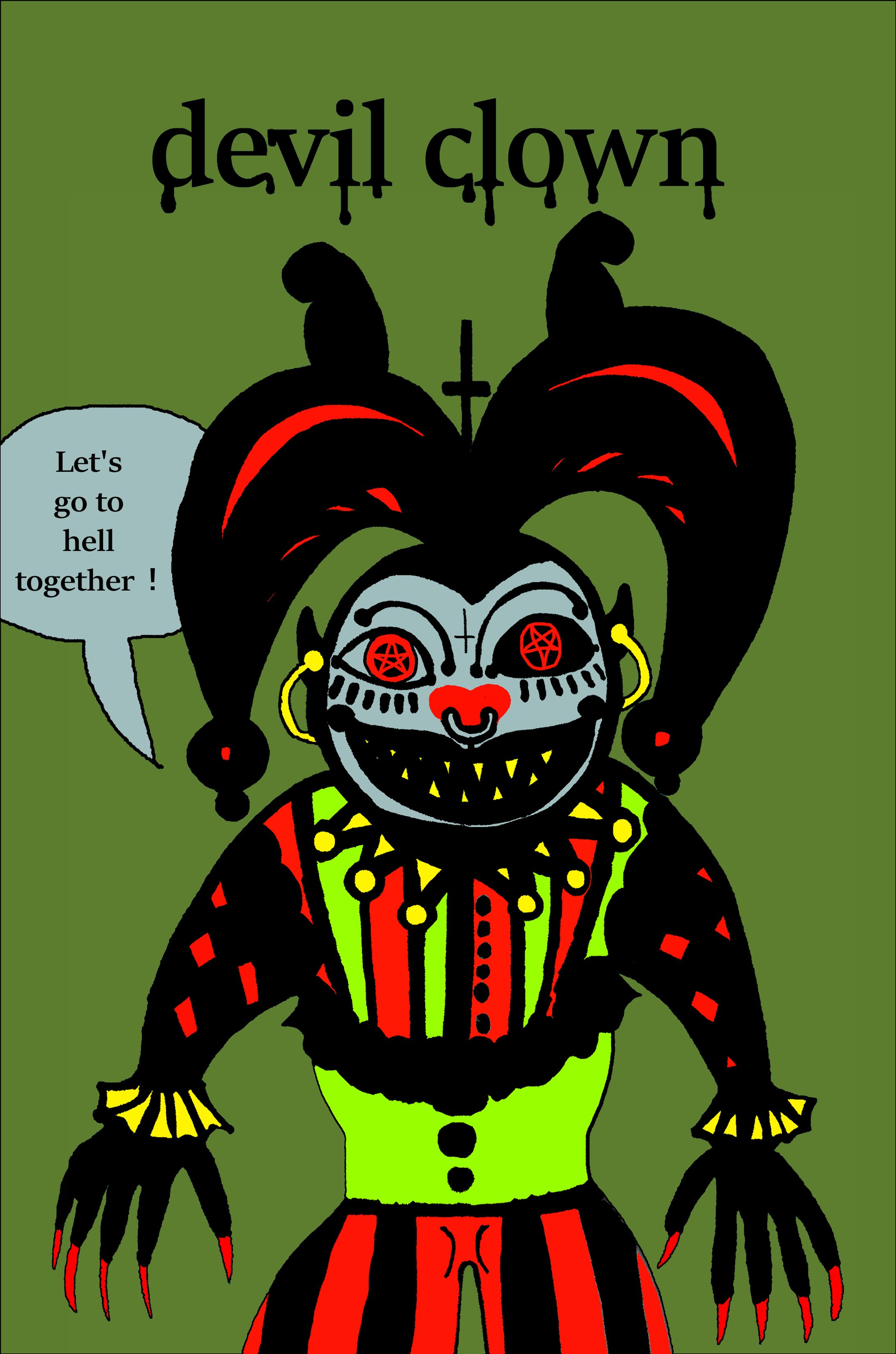 devil　clown-1