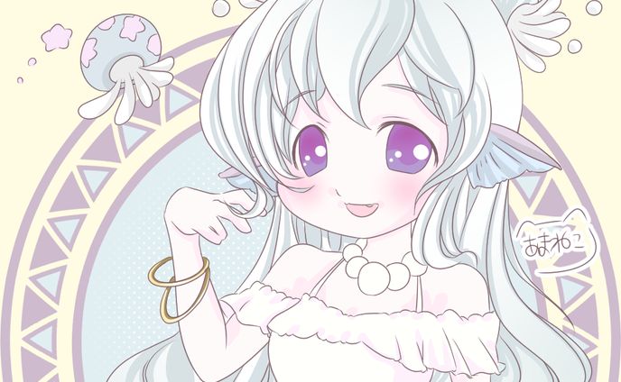 クラゲ女の子