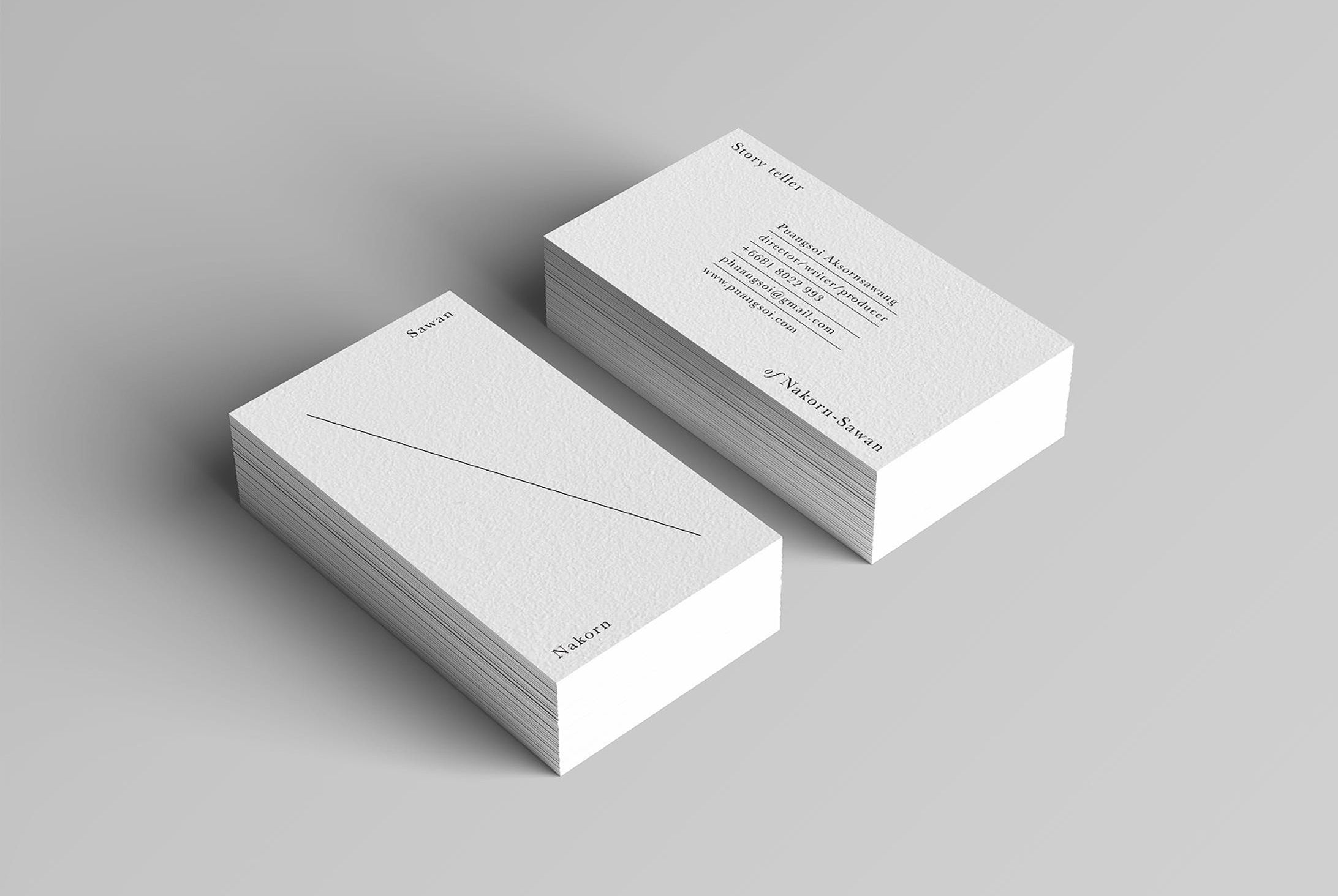 Name card Design for Thai Film Director-1