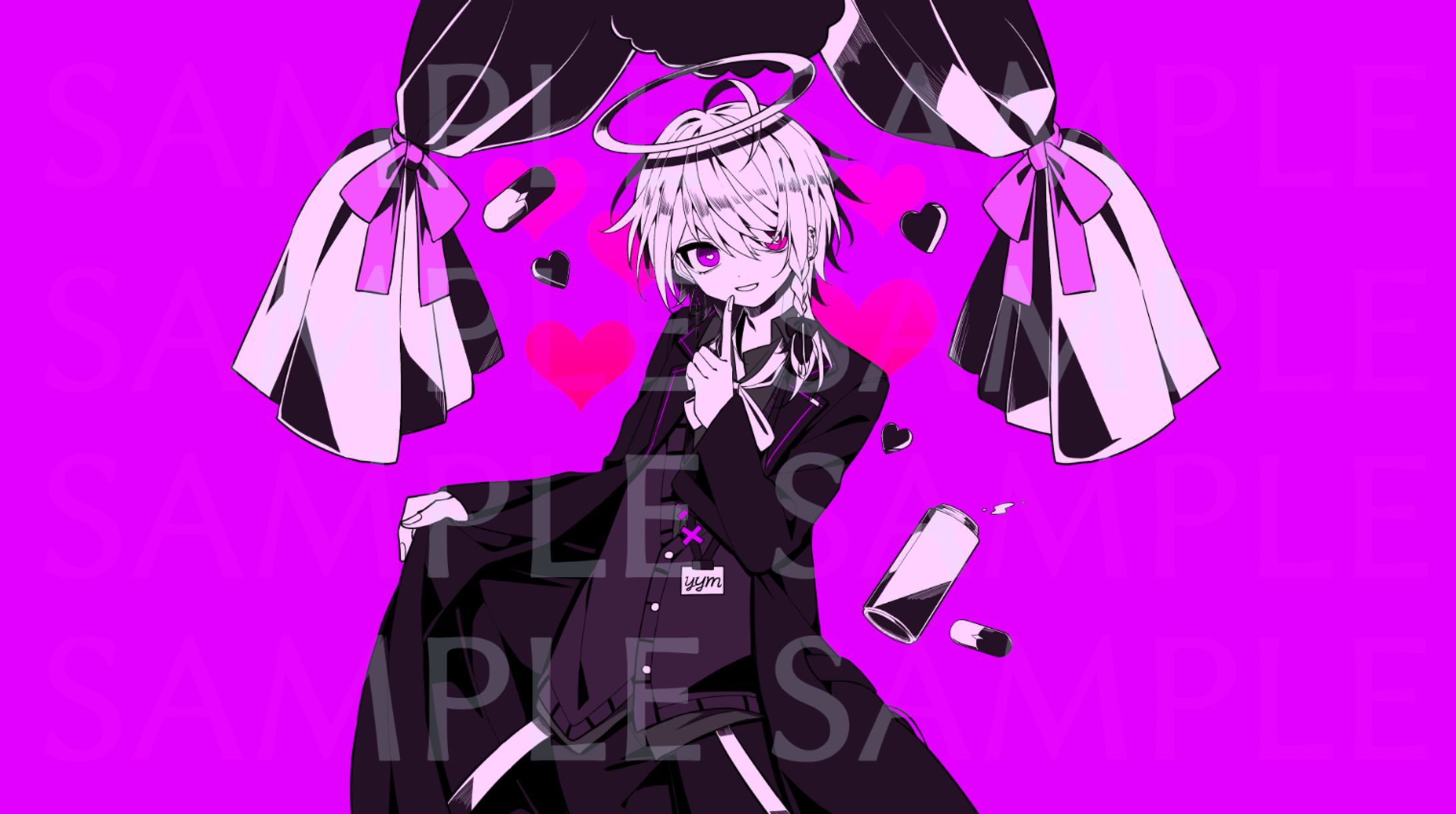 【work】夕闇ミカゲ様「ダーリンダンス」動画イラスト-1