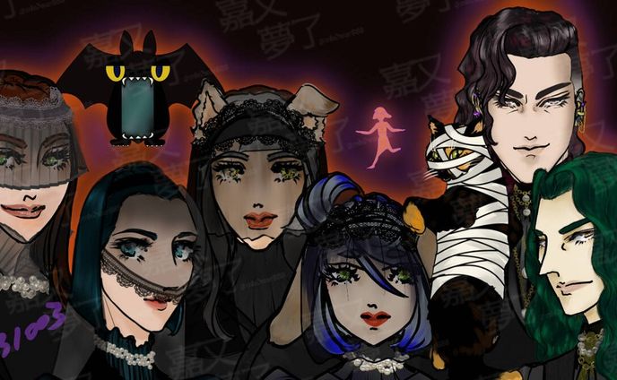 663.20231003☆：真弓の回：ハロウィン撮影会
https://note.com/mk0war888/n/ndfe4c698224c?sub_rt=share_pb
投稿しました。

バースセイバー711号室記録帳BBSにて毎晩連載中の #ファンタジー #日記 形式 #小説 を #note マガジン「711号室」にて公開しています。
前後の話へのリンクを設置しているので一気にお読みいただけます。
スキ・フォロ・シェアしてくださると、うちのこがランダムでお礼を申しますので是非♡ 
７１１号室出演者≒メンバーシップ会員様は常時募集中です♡

#ごりごりごりっと芯減らし訓練　は、ハロウィン仕様のランをちょっと直し、トゥと泰市を描きました。 #oc #オリキャラ

 #furry

@note_ig_official