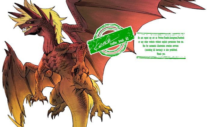 ドラゴン　キャラクターデザイン②
