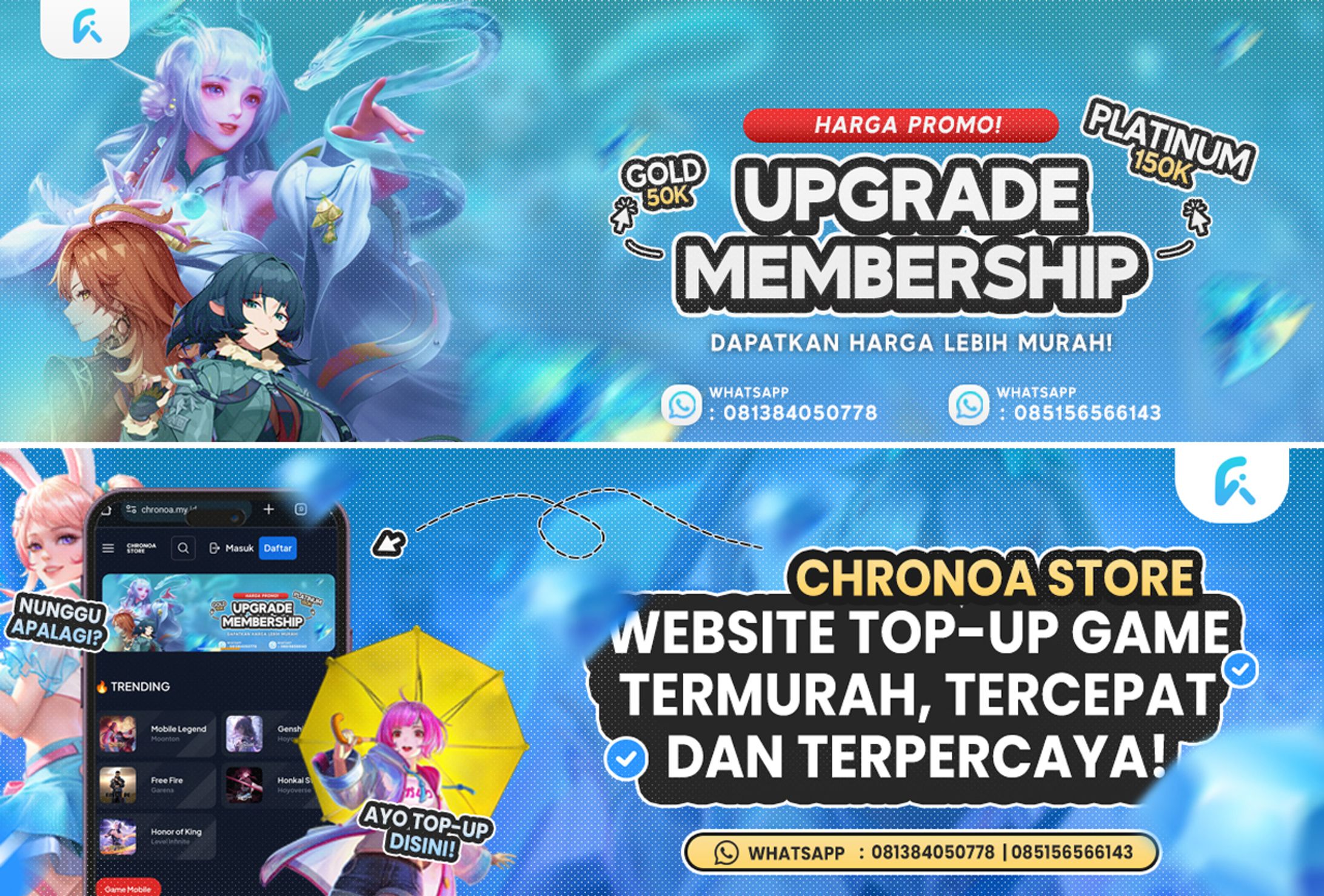 Top-Up Game - Banner Design -1