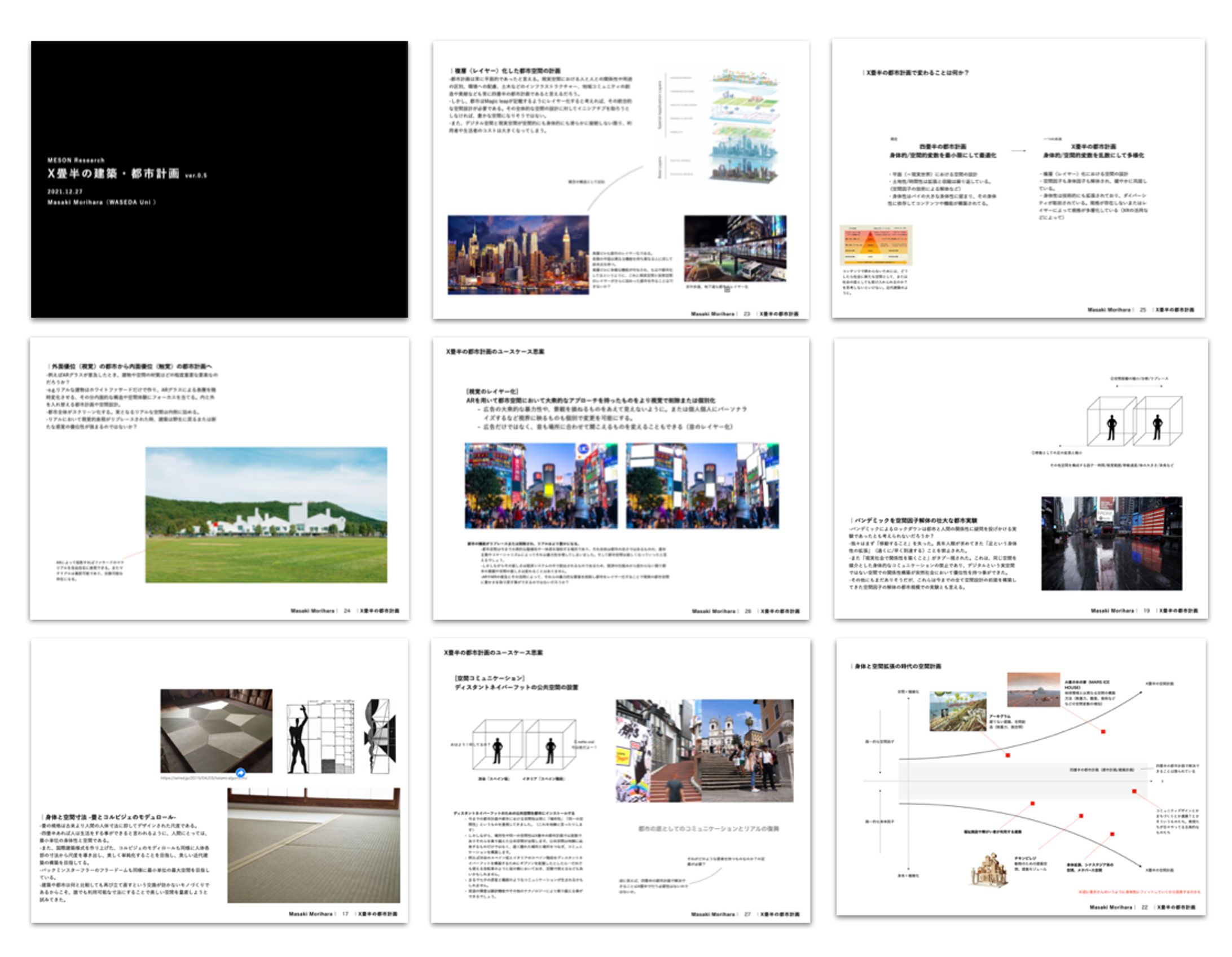 X畳半の建築・都市計画-1