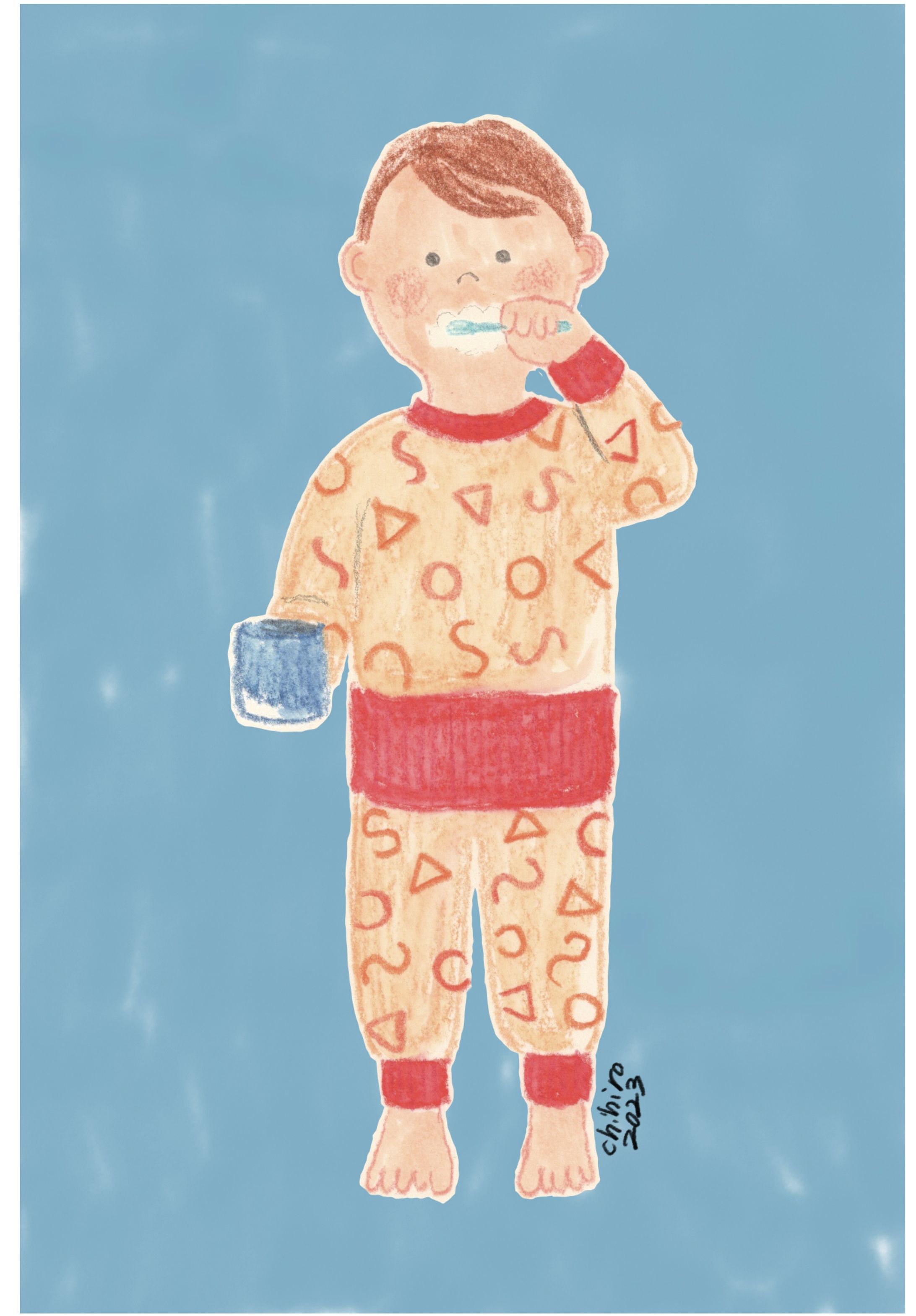 はみがき　-1