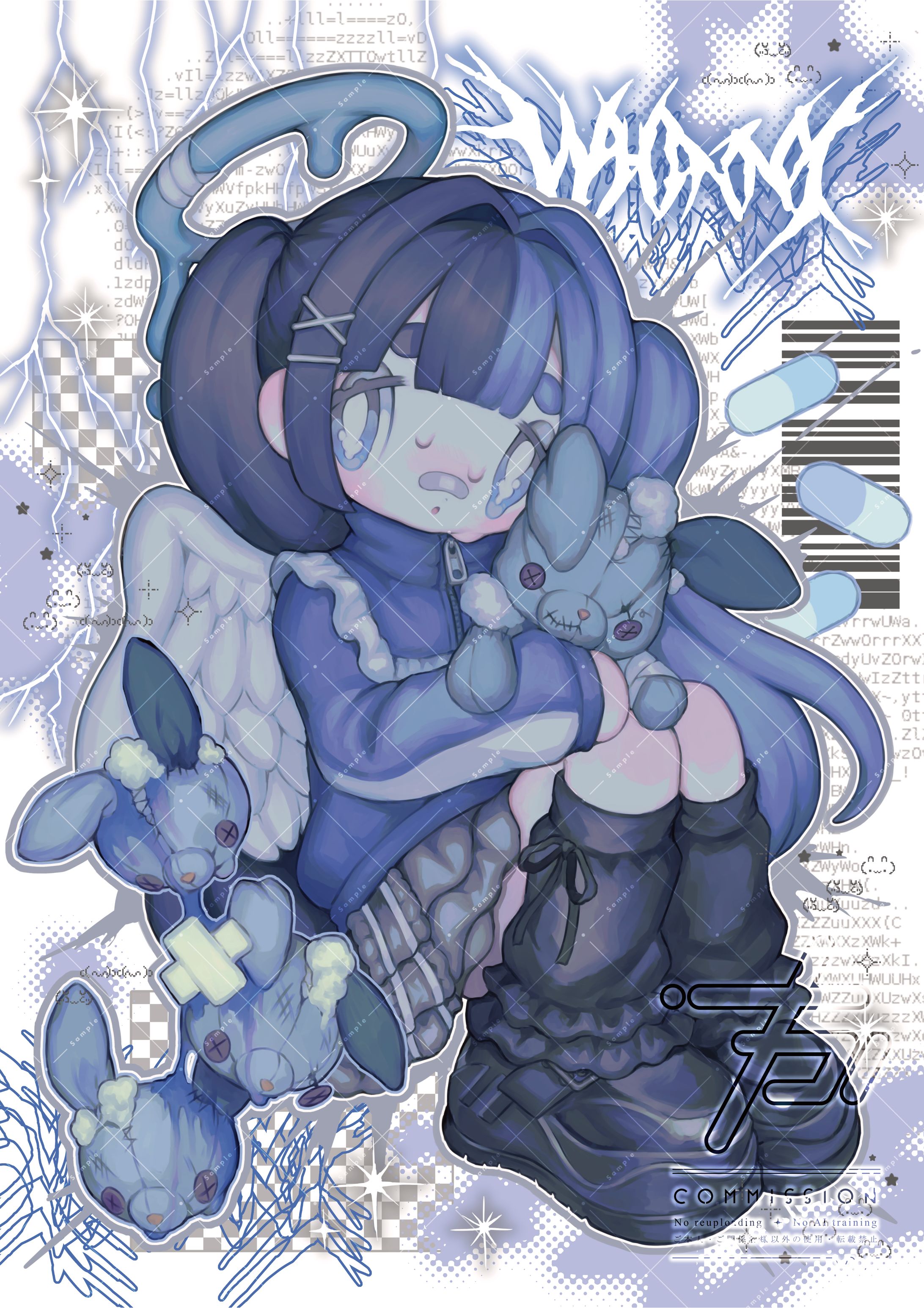 Whinny様コラボBigTシャツイラスト(2026)-1
