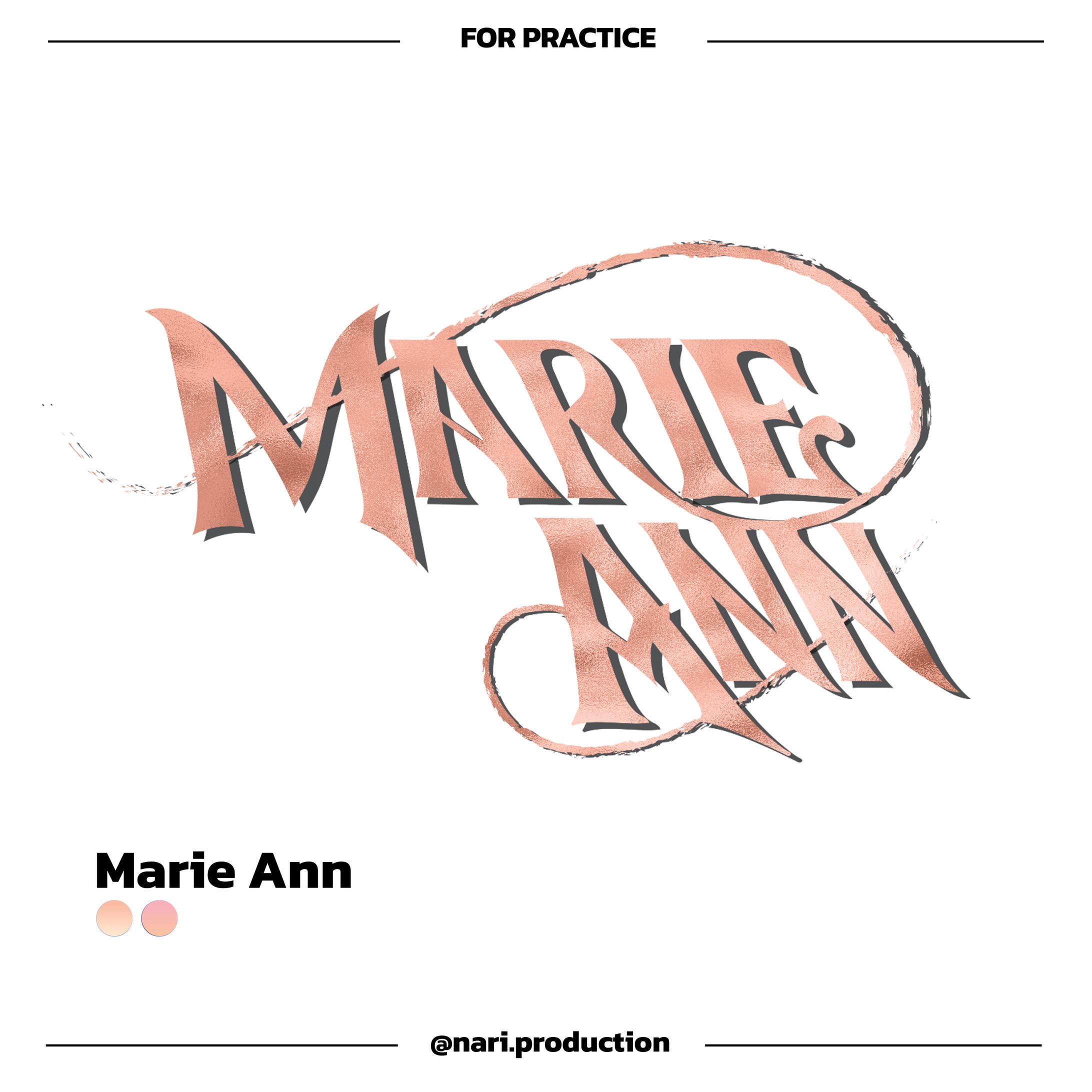 Marie Ann | ✦ Typography ✦-1