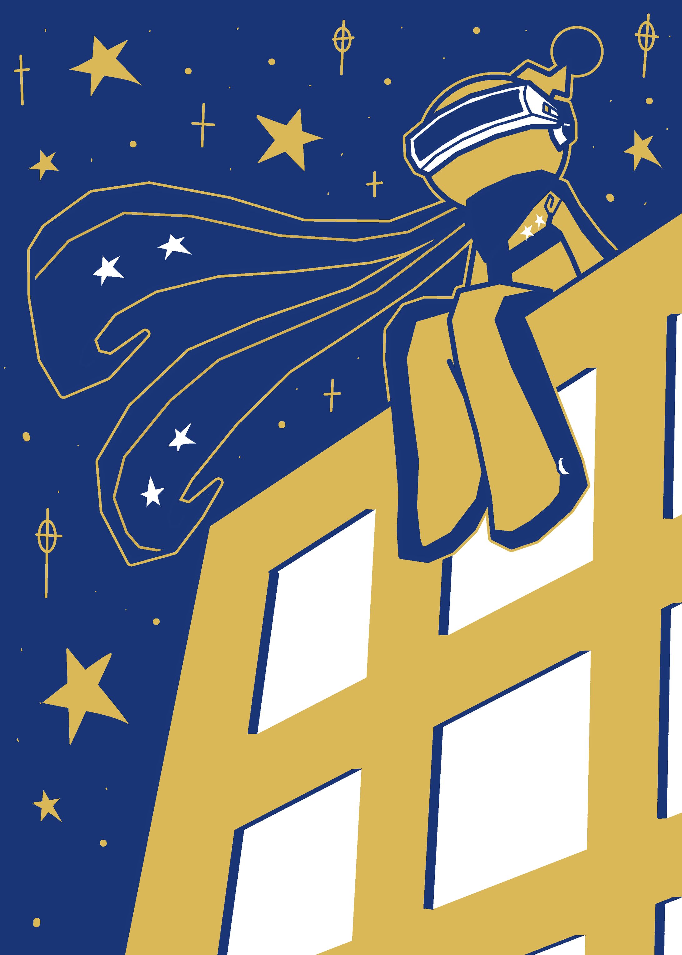 【版権】ミノンと夜空-1